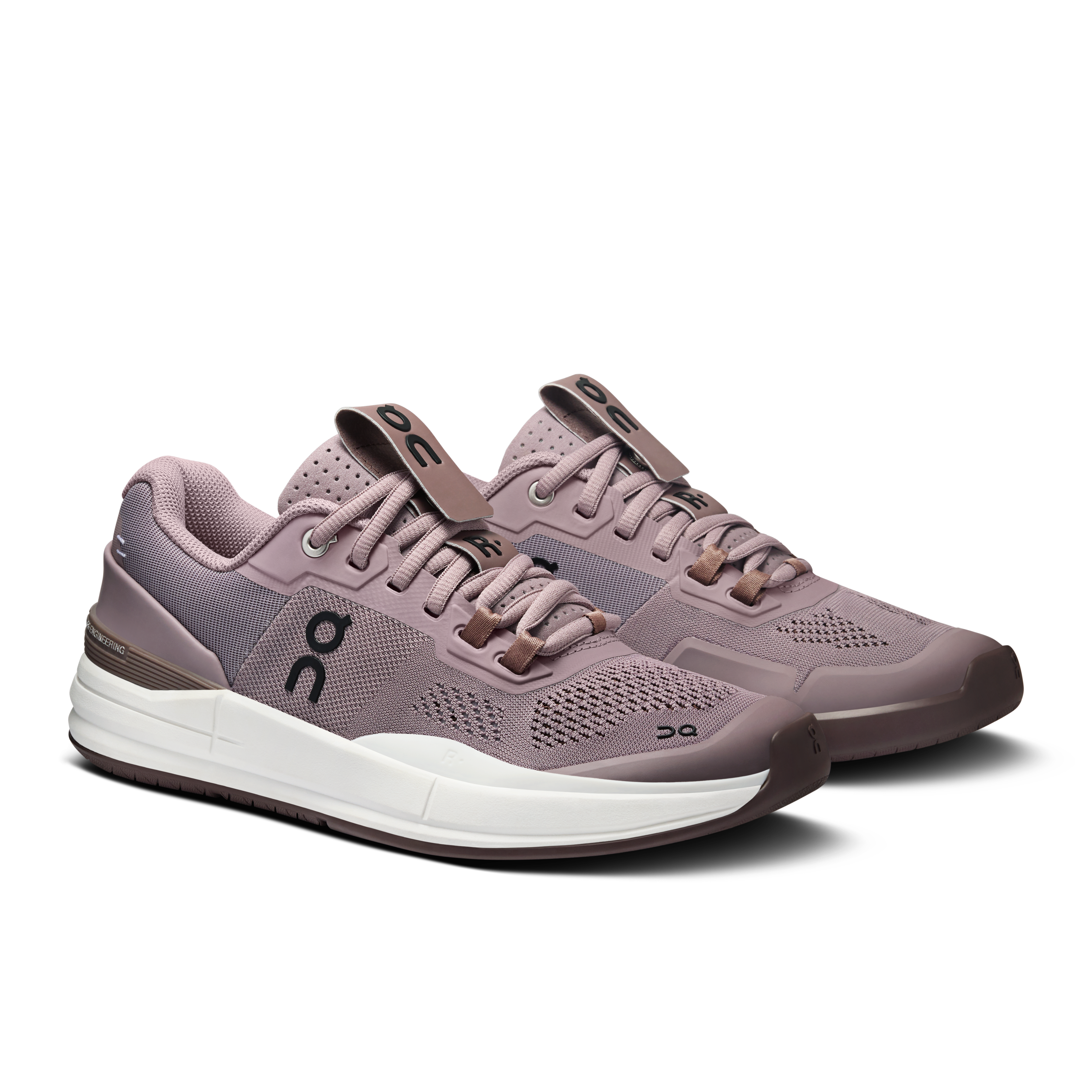 On THE ROGER Pro Heron & Grape Femme Tennis Chaussures