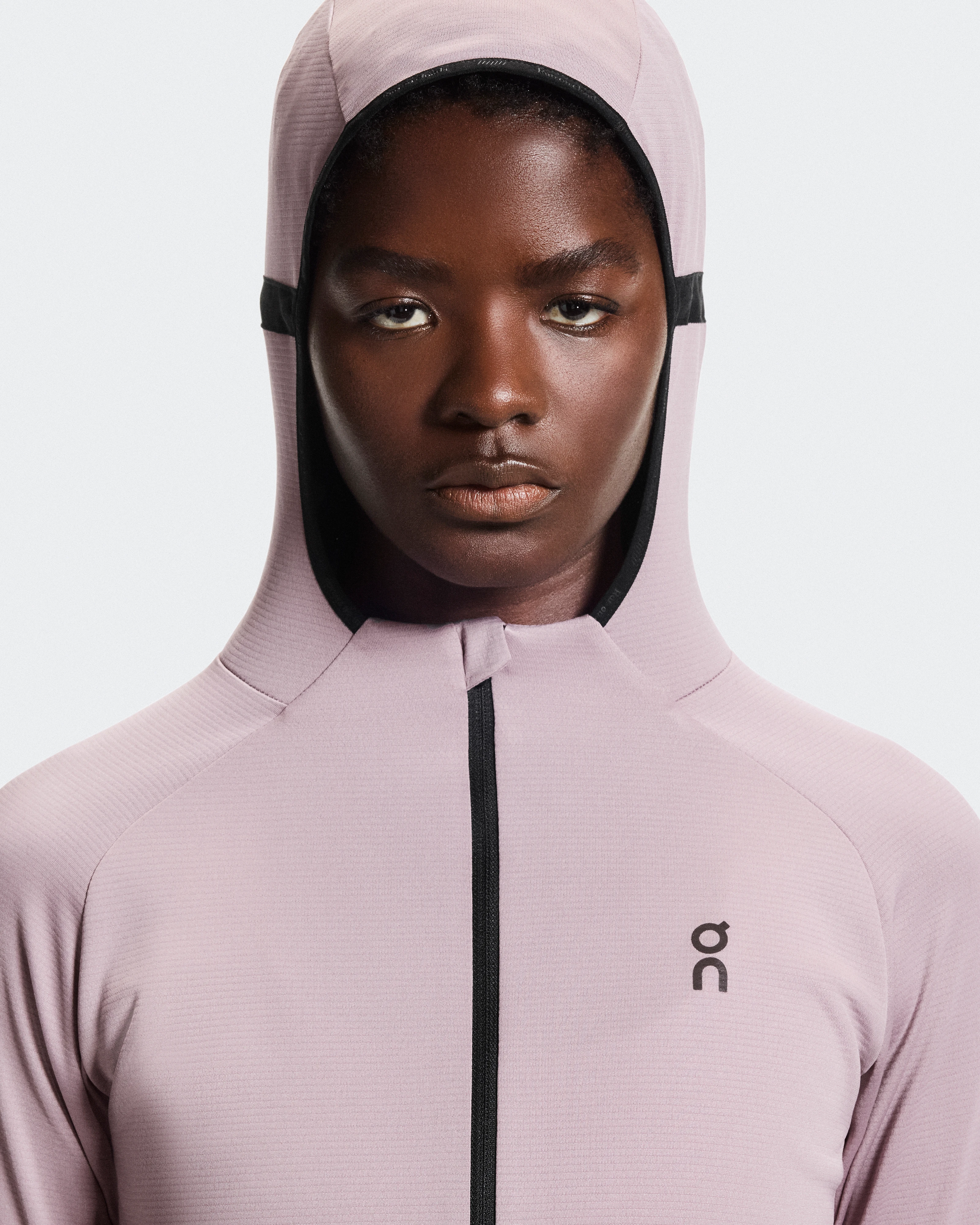 On Climate Zip Hoodie Heron Femme Sweats à capuche et sweats