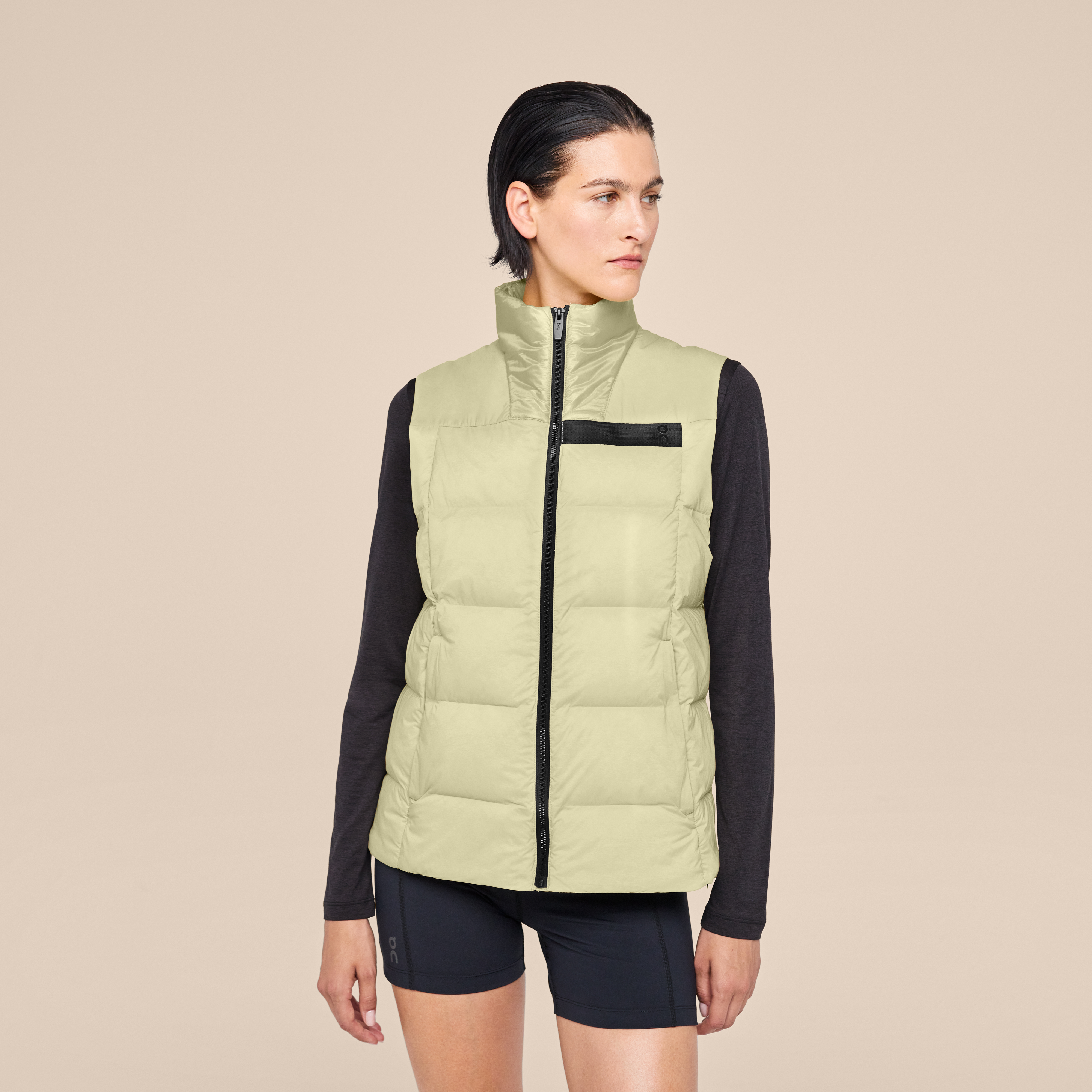 On Challenger Vest Endive Femme – Randonnée, quotidien, thermique Vestes