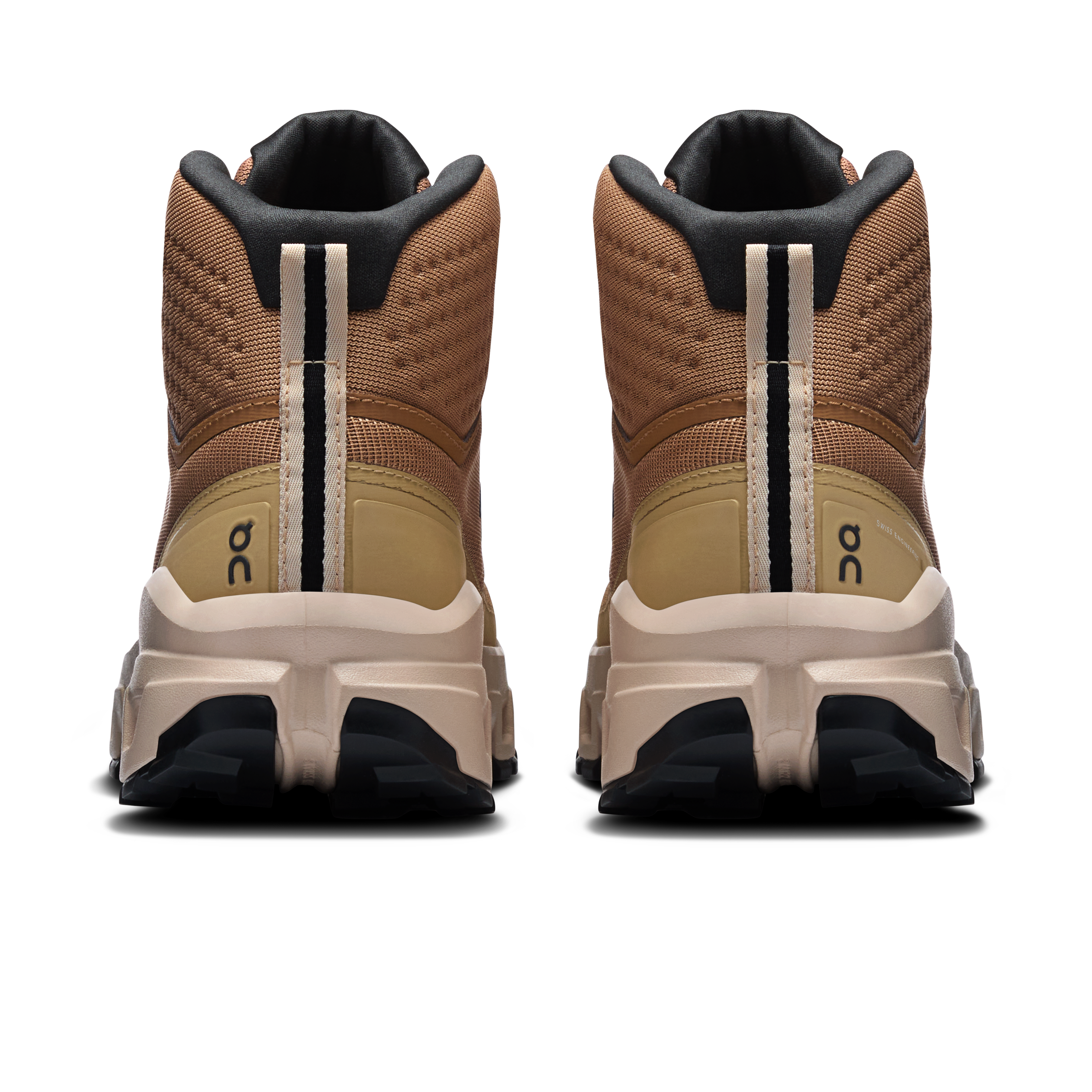 On Cloudrock Mid Waterproof Sphinx & Sand Femme Randonnée Chaussures