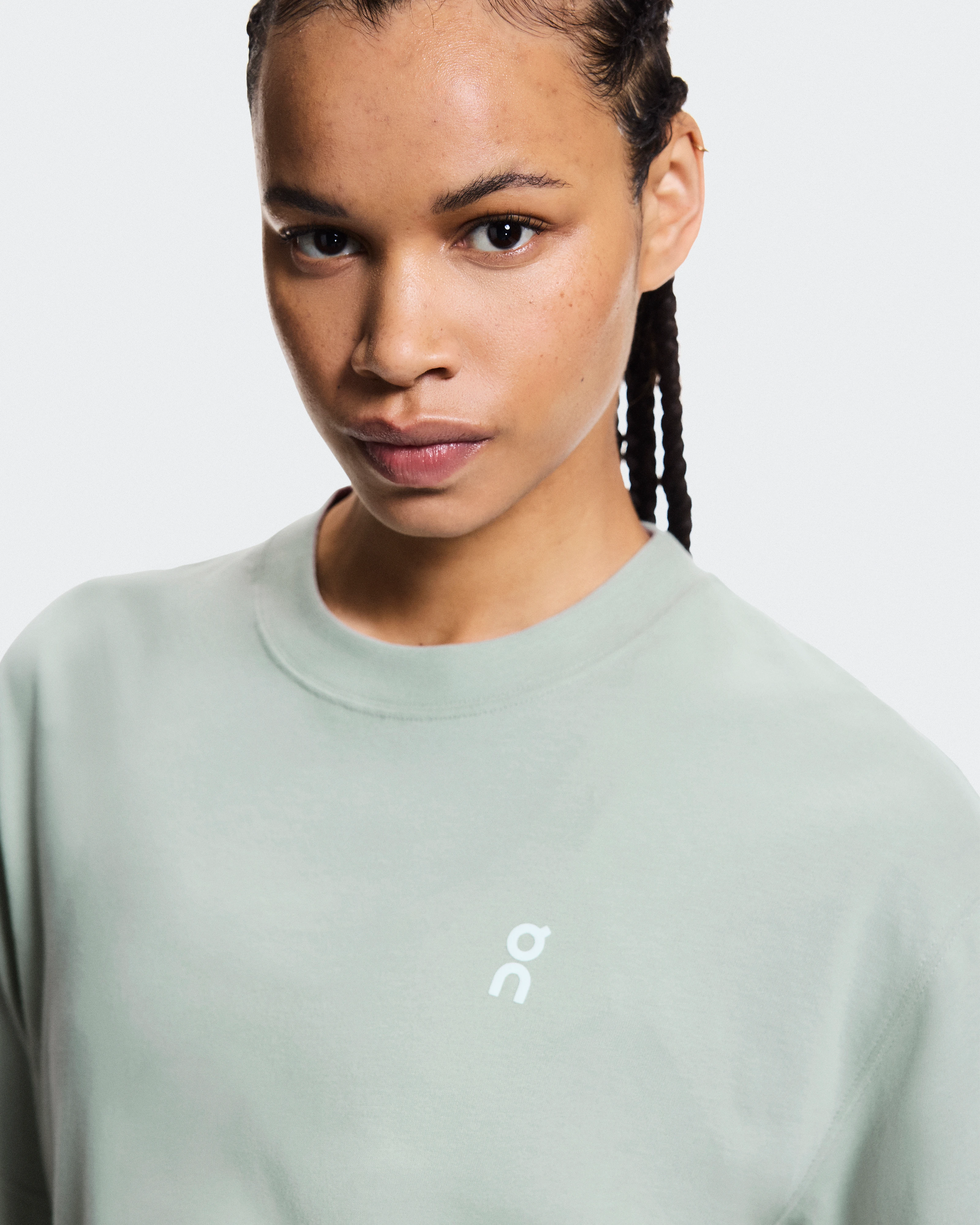 On Club-T Mineral Femme Hauts et t-shirts