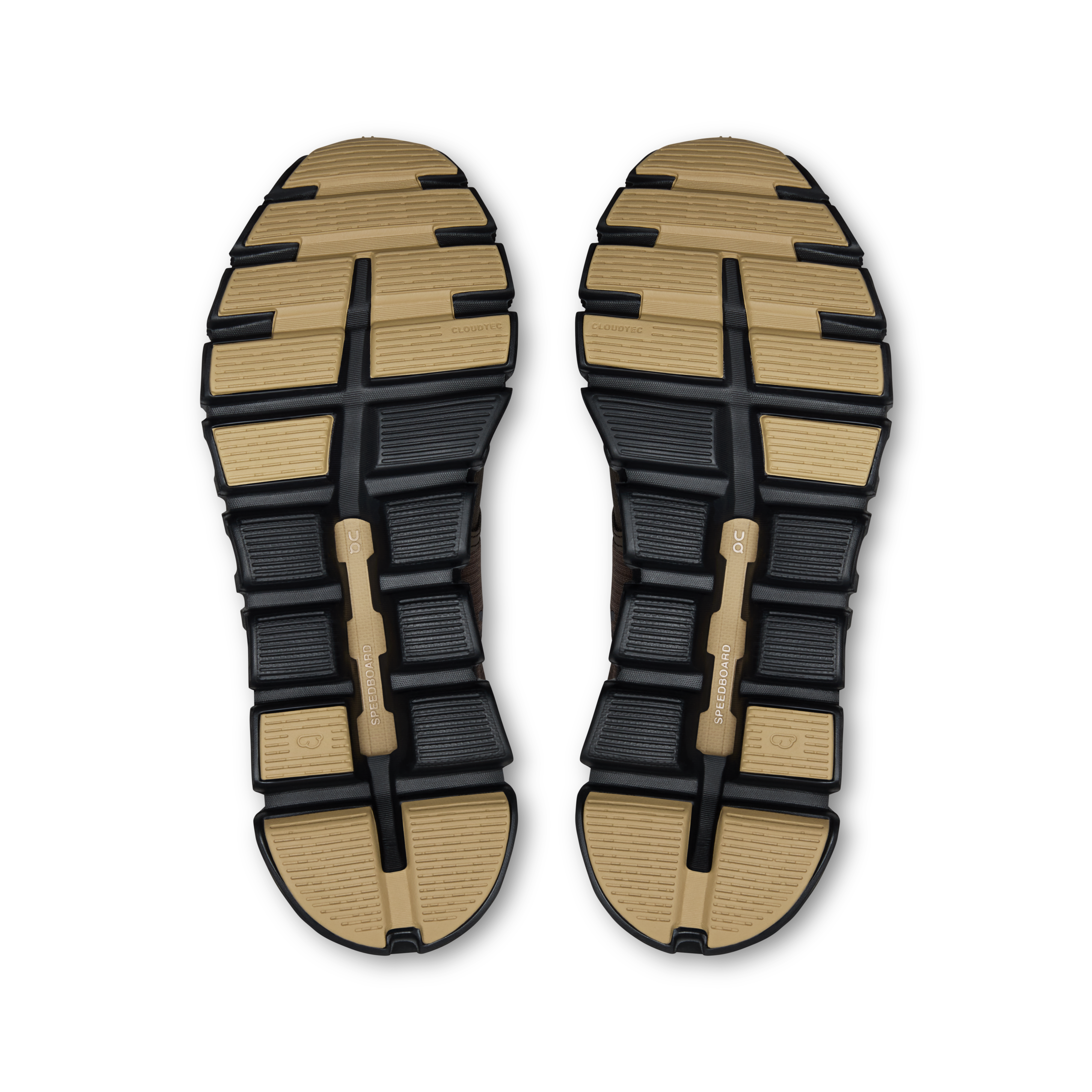 On Cloud 6 Waterproof Grizzly & Black Femme Active Life Chaussures