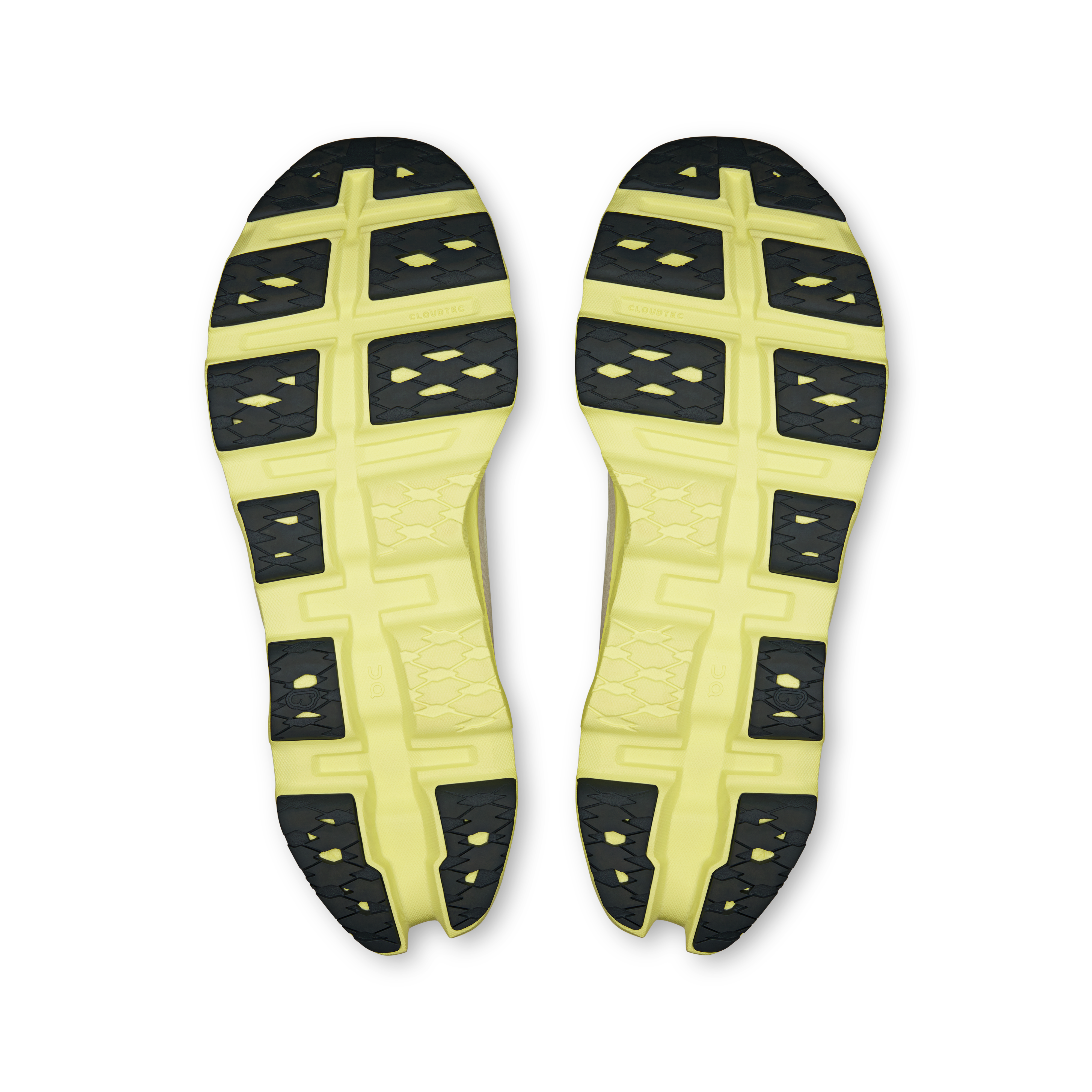 On Cloudmonster 3 Ivory & Limelight Homme Running sur route Chaussures