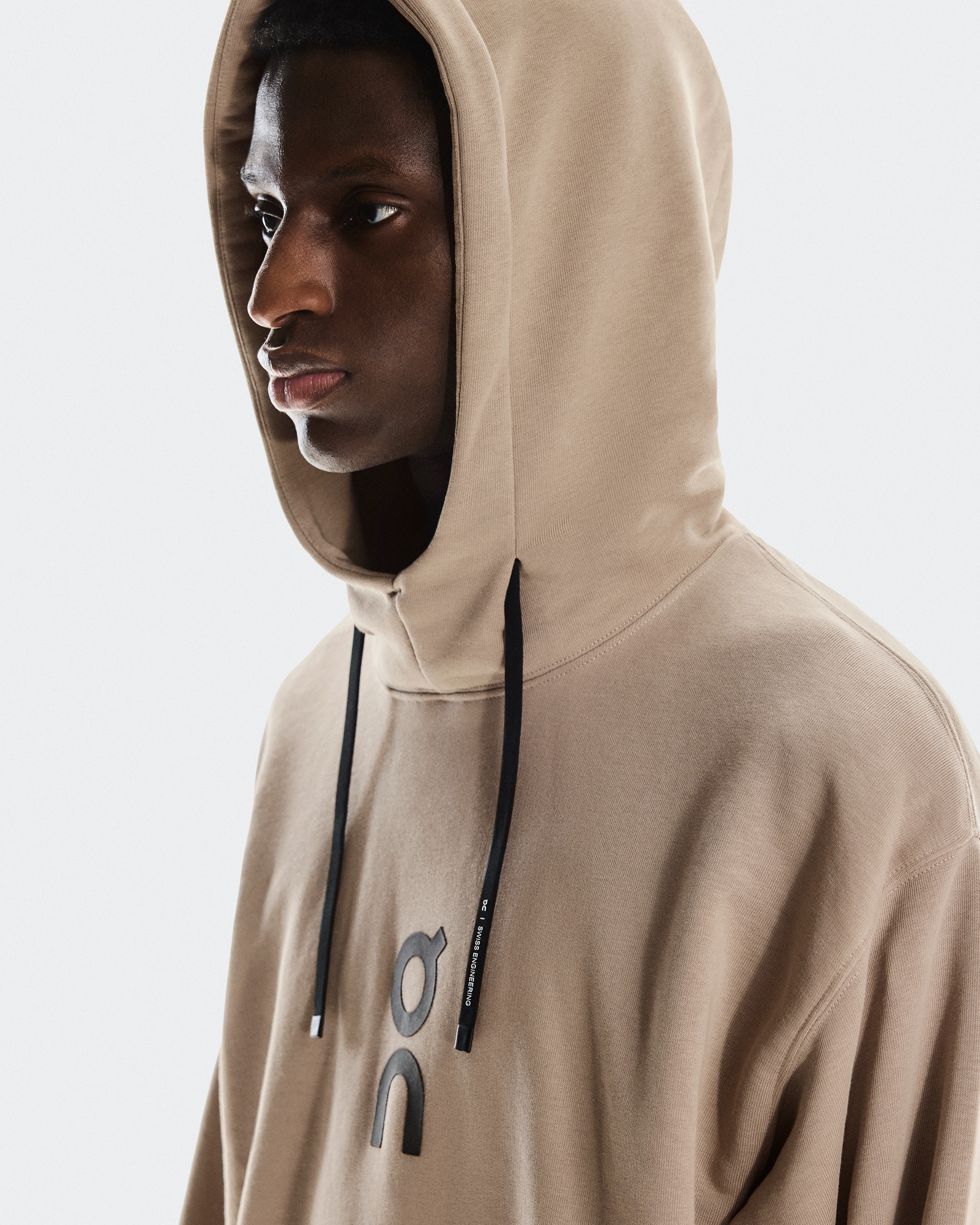 On Club Hoodie Desert Homme Sweats à capuche et sweats