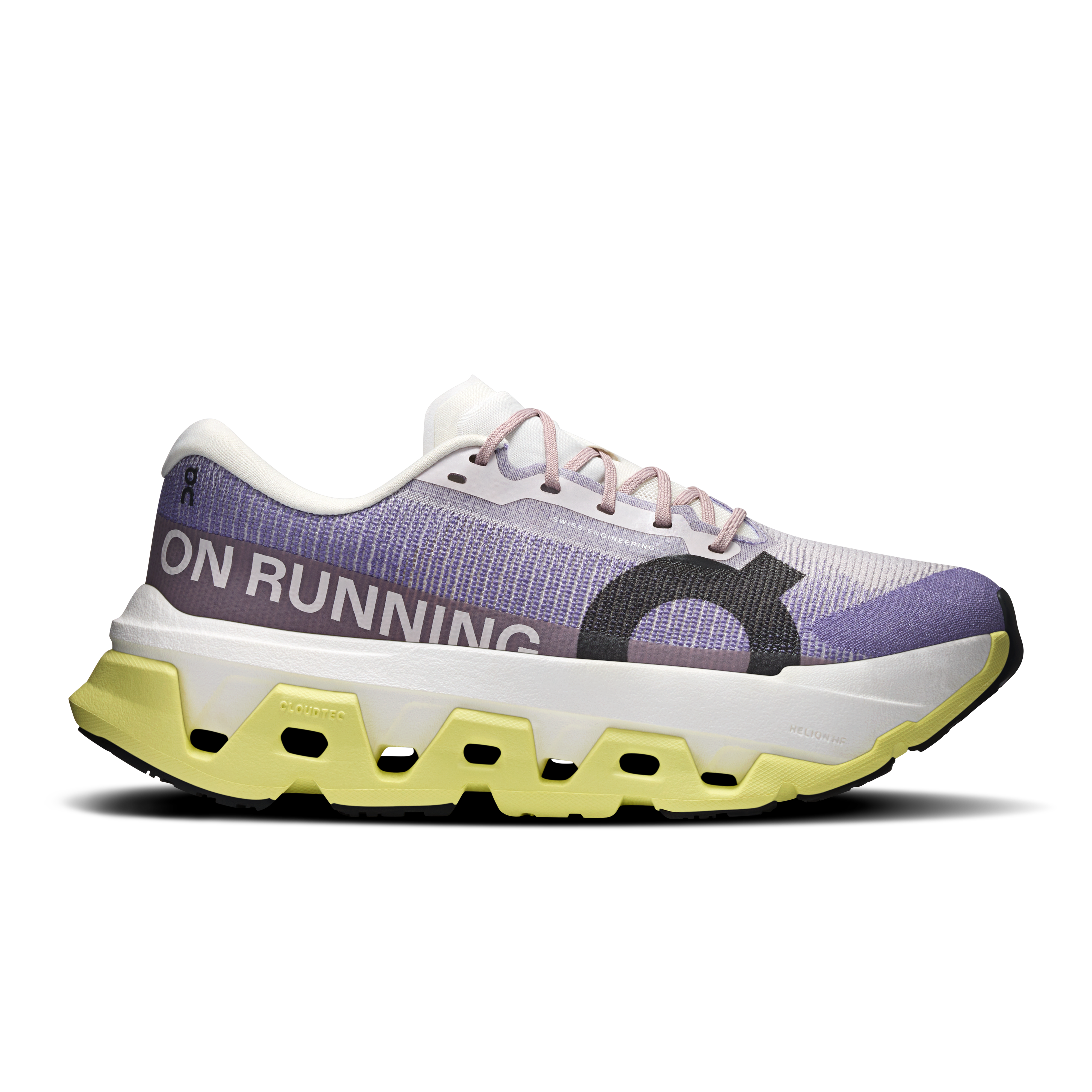 On Cloudmonster 3 Hyper Lily & Limelight Femme – Sorties longues, tempo runs, foulées réactives Chaussures