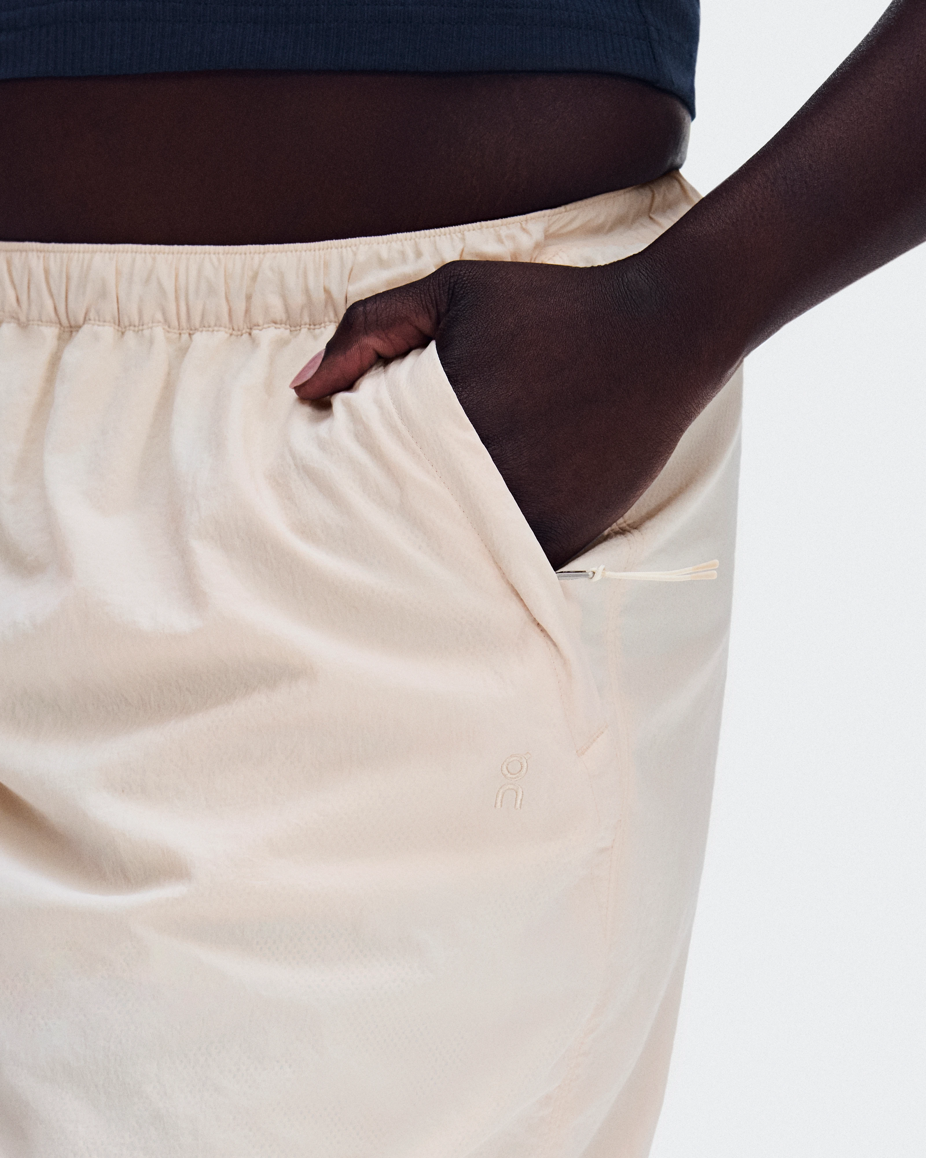 On Drawstring Midi Skirt Grain Femme Jupes