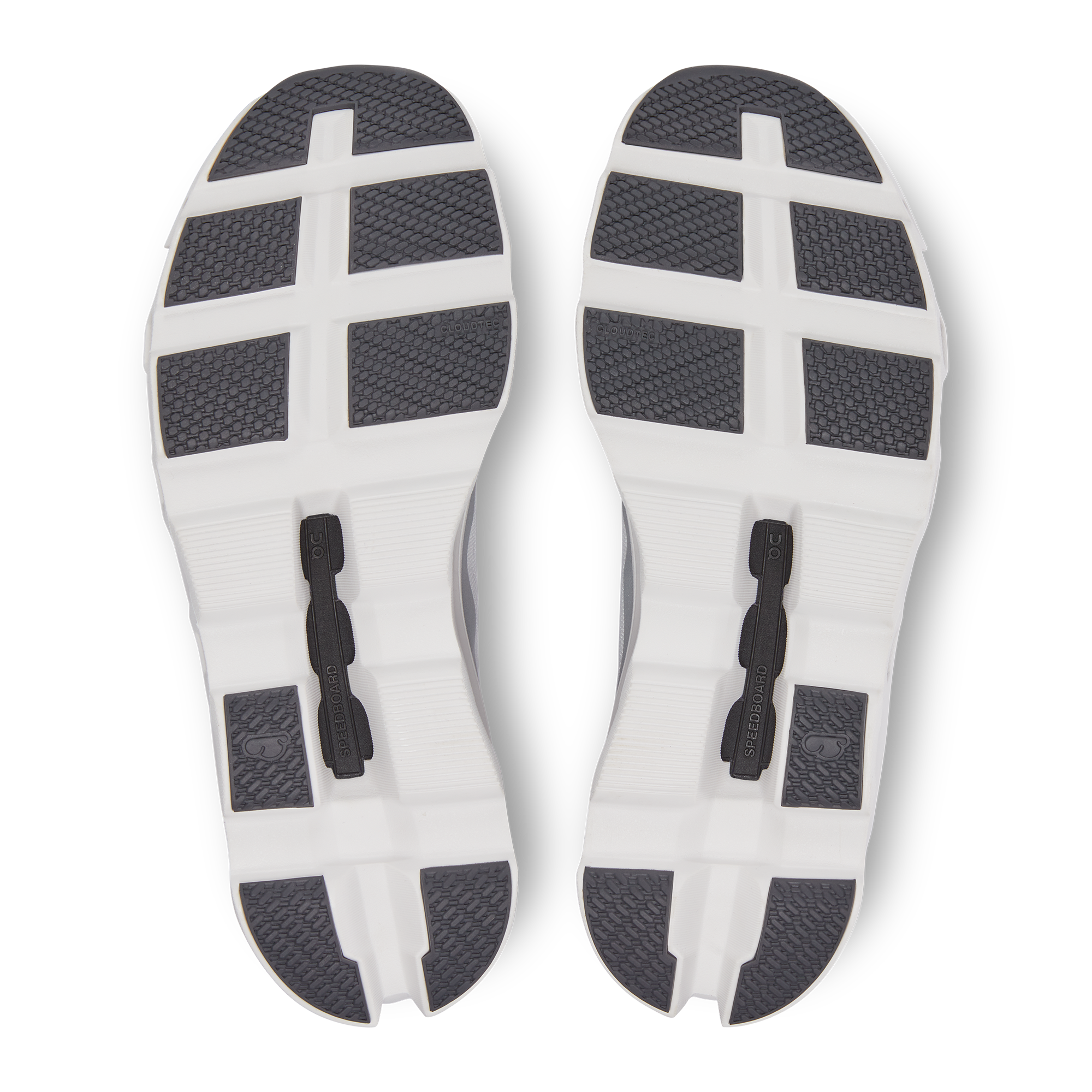 On Cloudmonster All White Homme Running sur route Chaussures