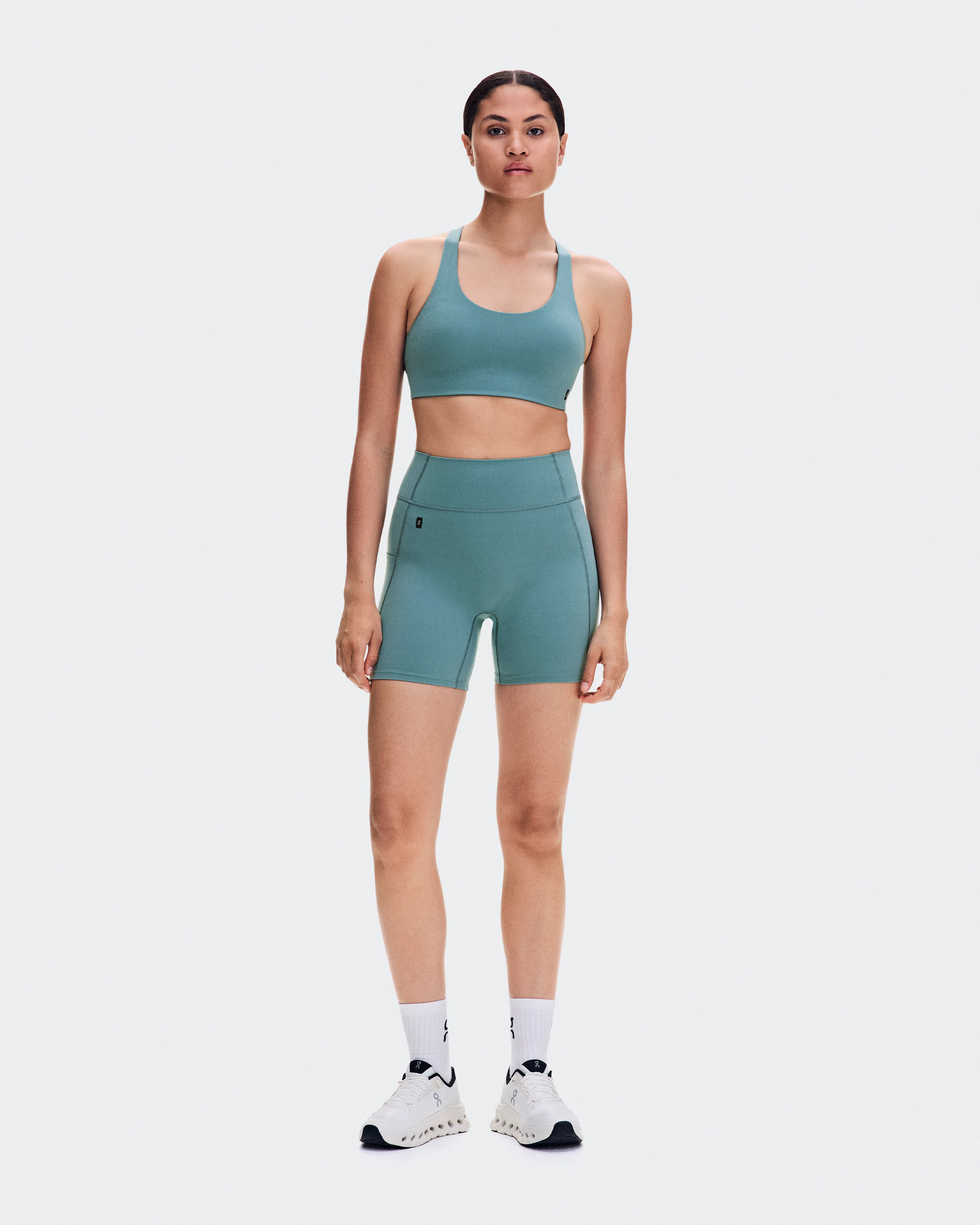 On Studio Racerback Bra Agave Femme Brassières