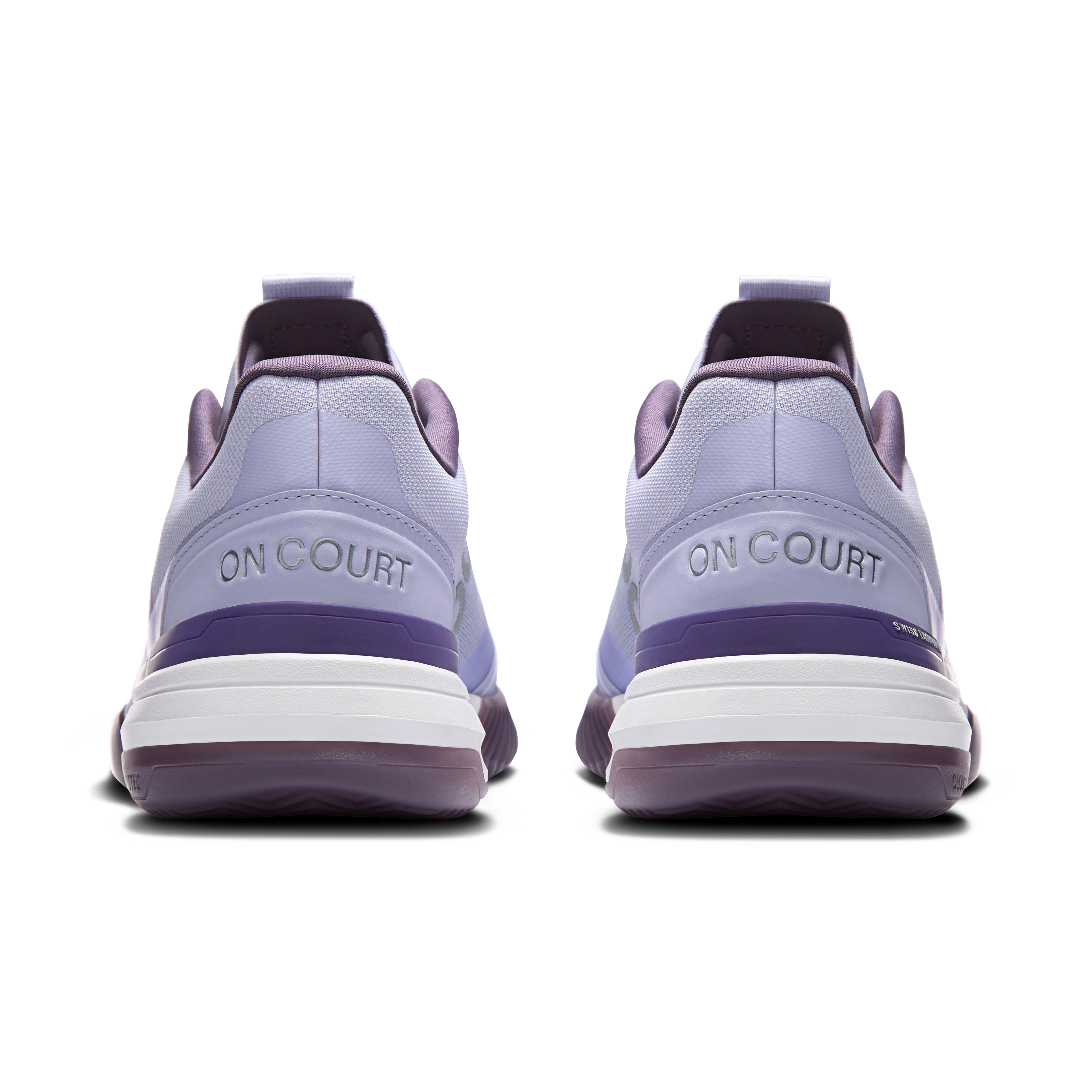 On THE ROGER Advantage Pro Clay Thistle & Dewberry Femme Tennis Chaussures