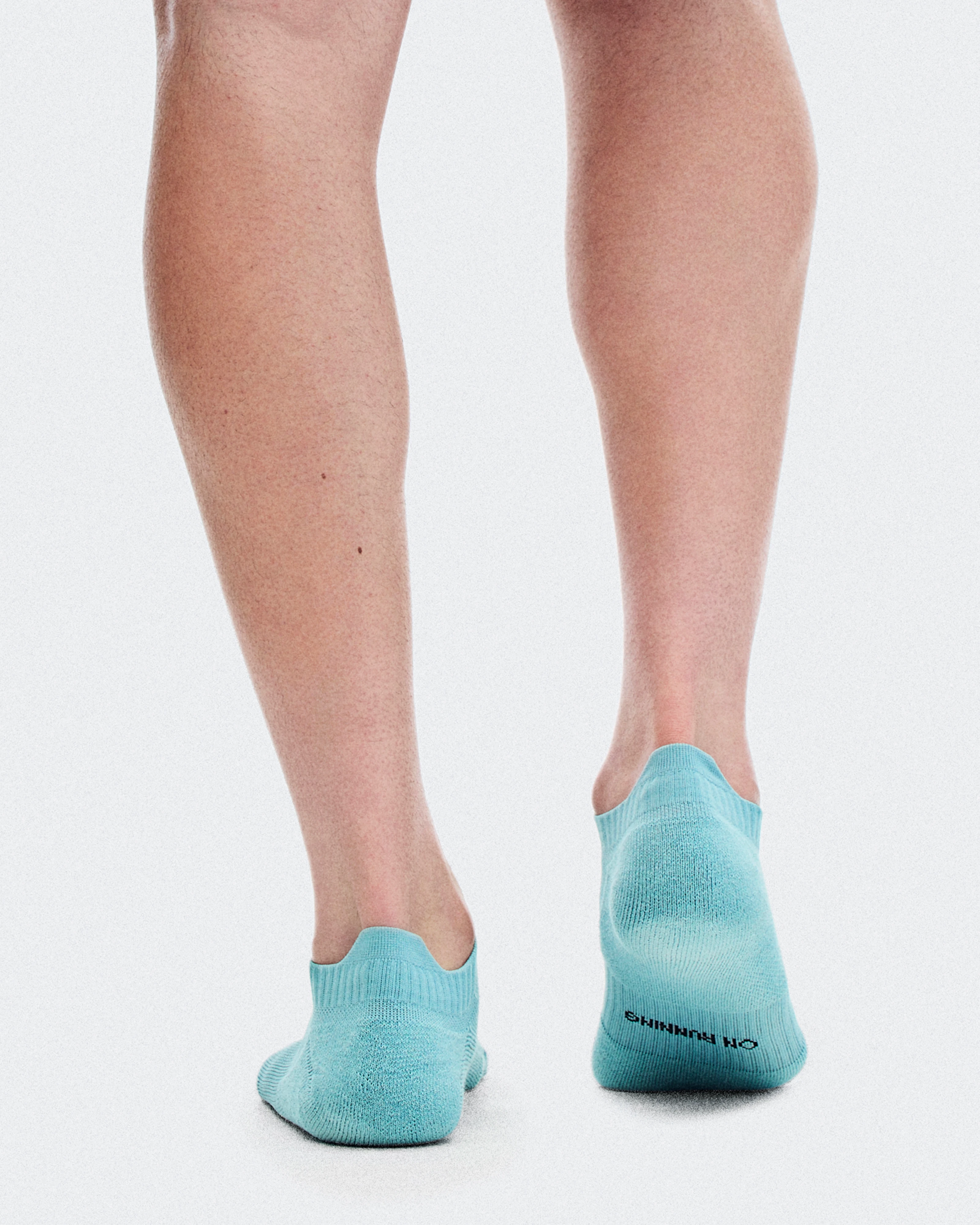 On Core Run Sock Mid 2P Flurry & Wash Unisexe Chaussettes