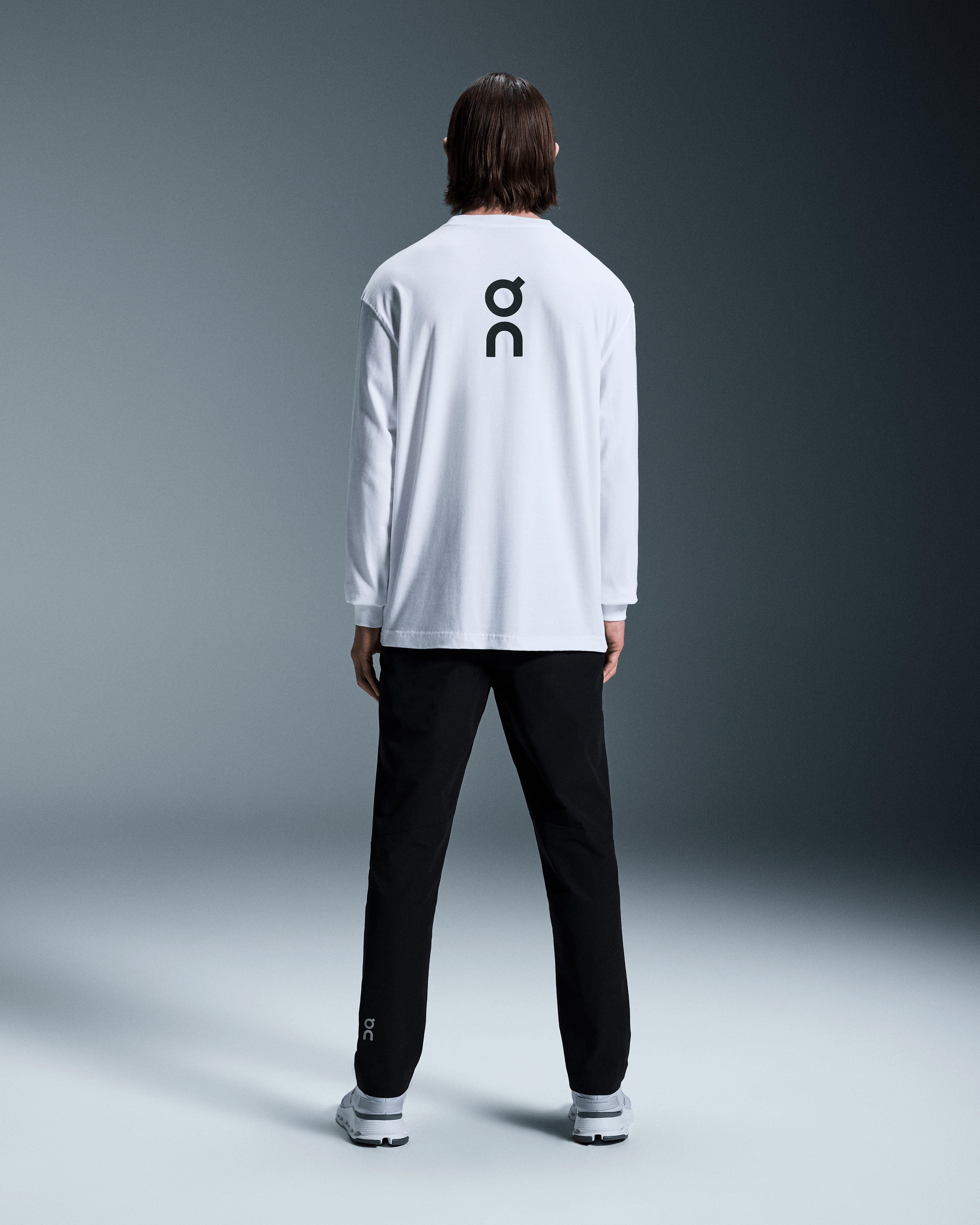 On Club Long-T White Homme Hauts et t-shirts