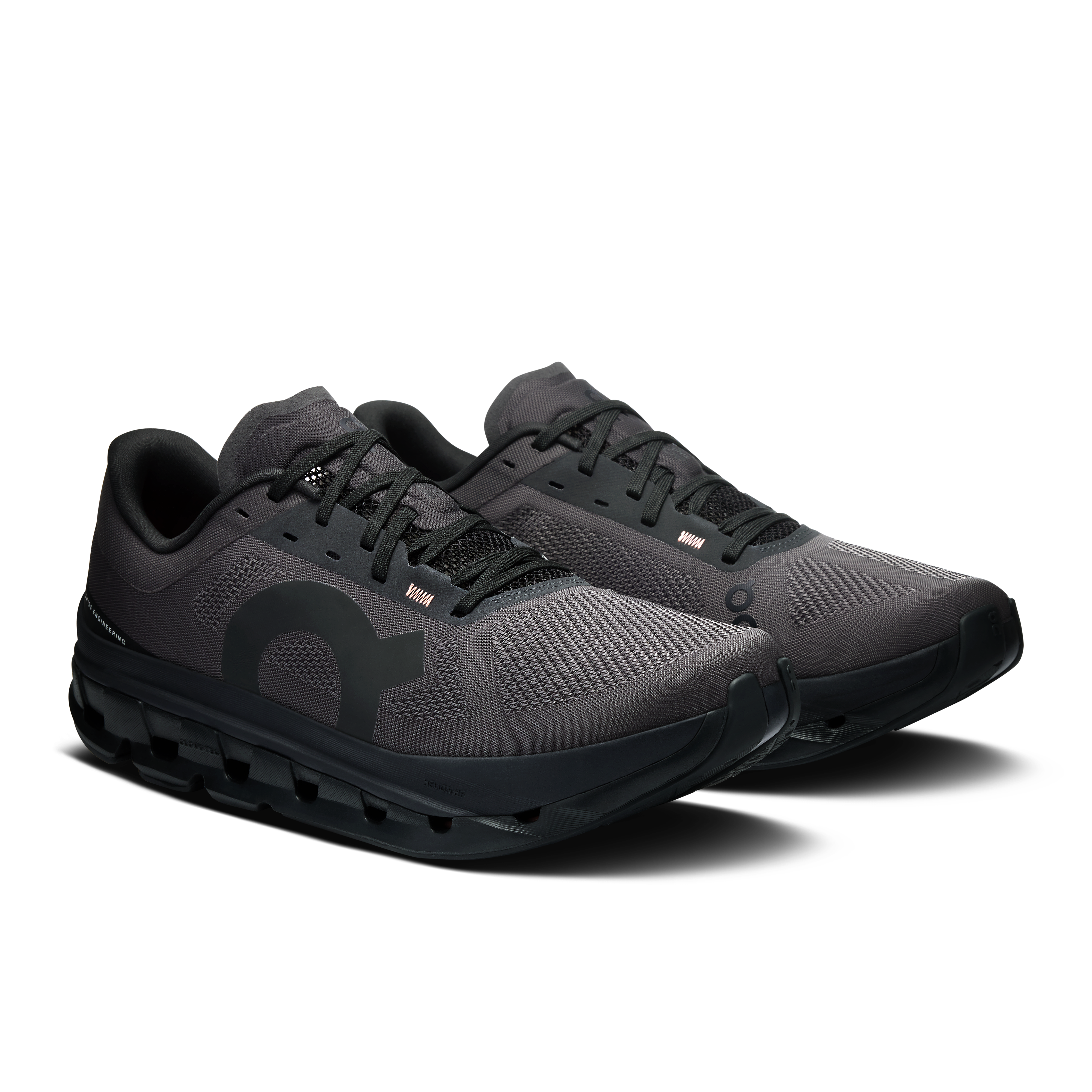 On Cloudflow 5 Black & Black Homme Running sur route Chaussures