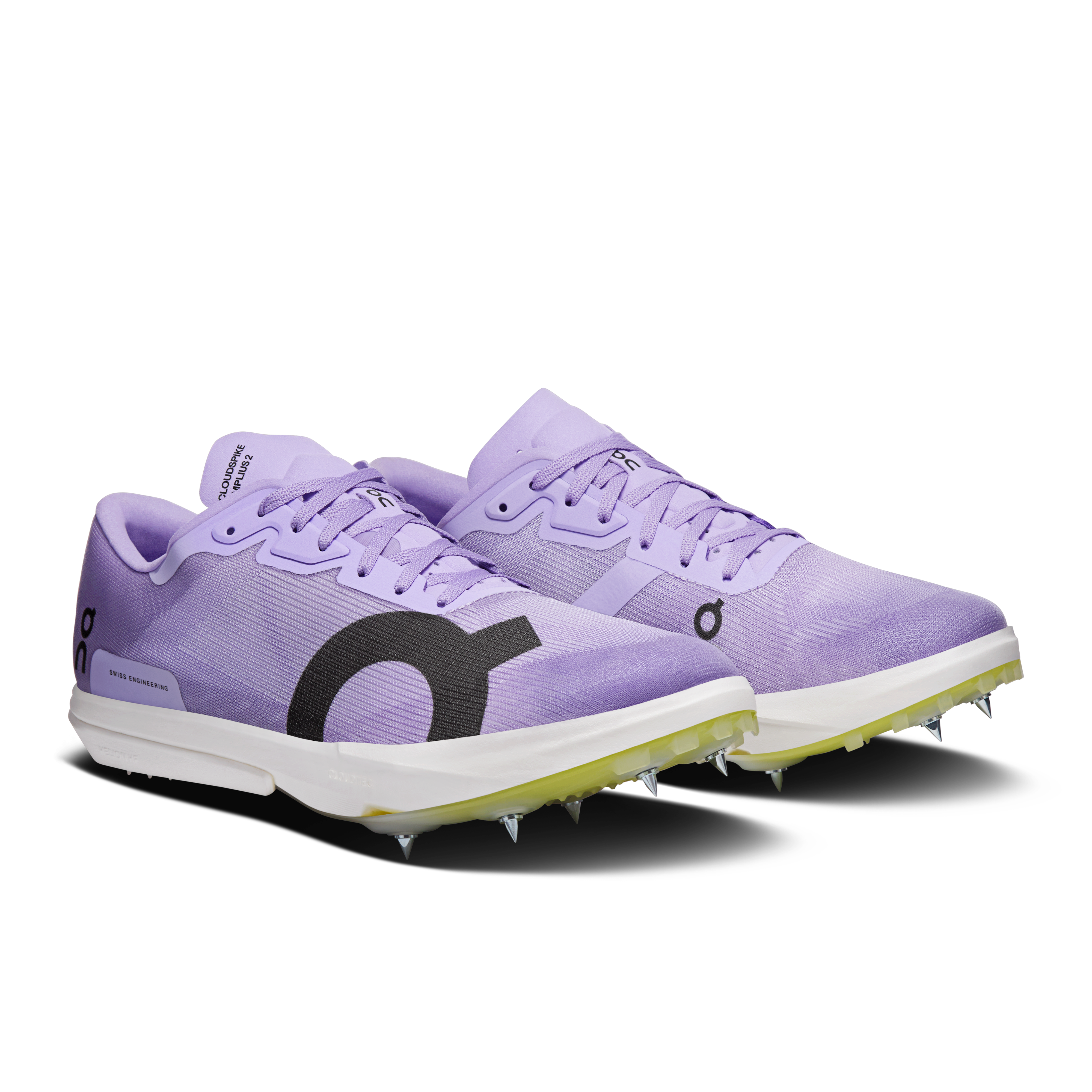 On Cloudspike Amplius 2 Bloom & Lime Femme Athlétisme Chaussures