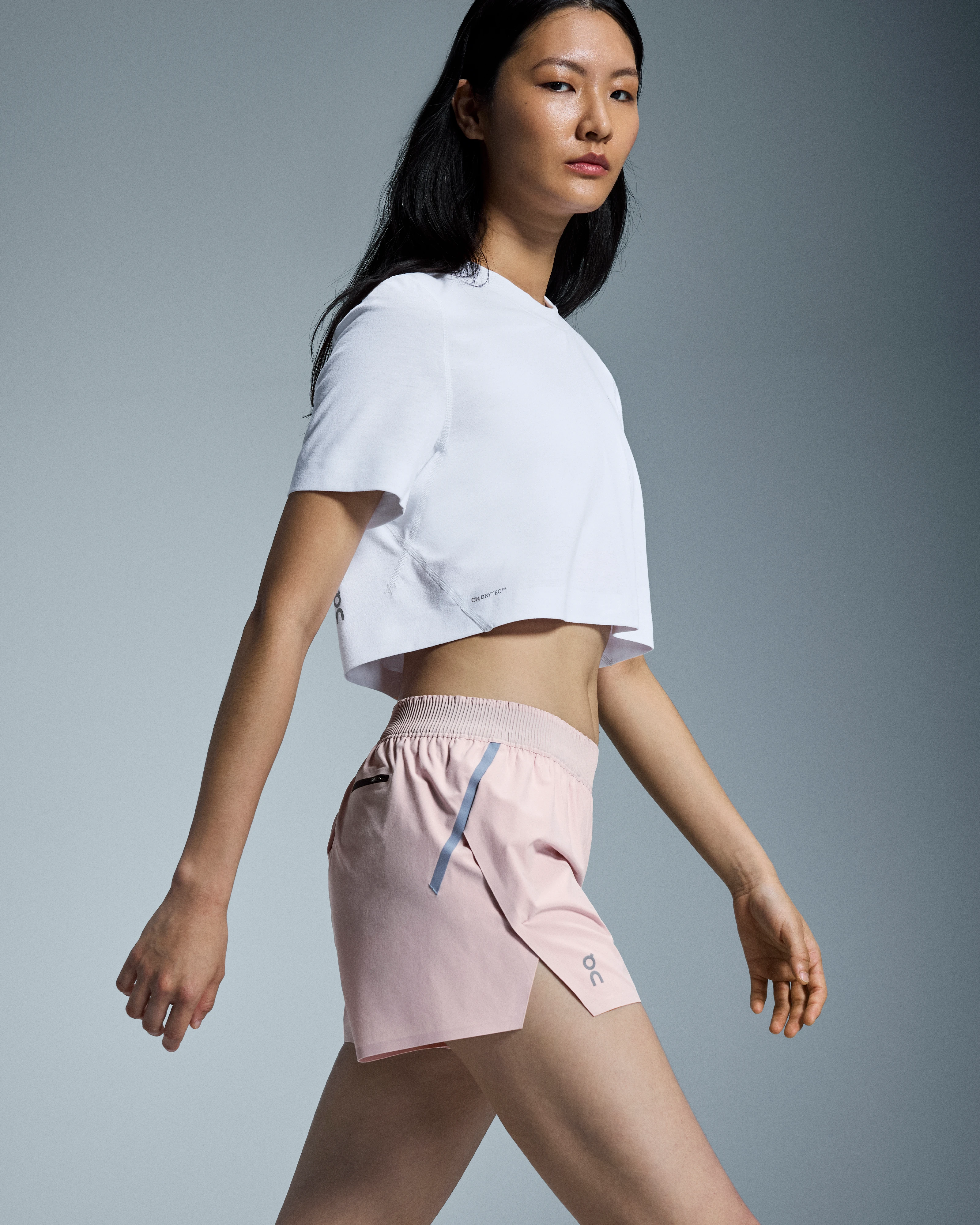 On Train Shorts Mauve Femme Shorts
