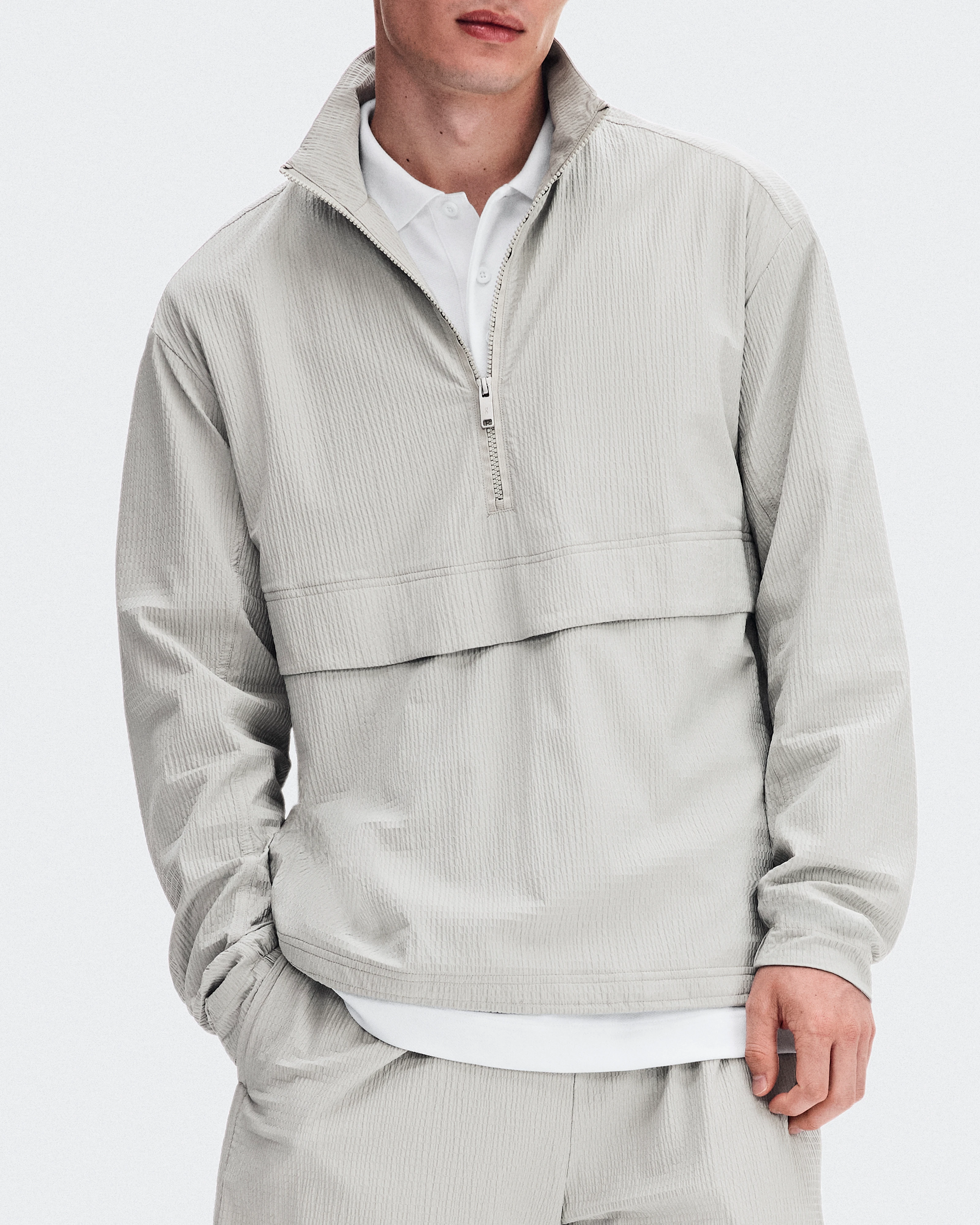 On Courtside 1/2 Zip Eaze Brume Homme Sweats à capuche et sweats