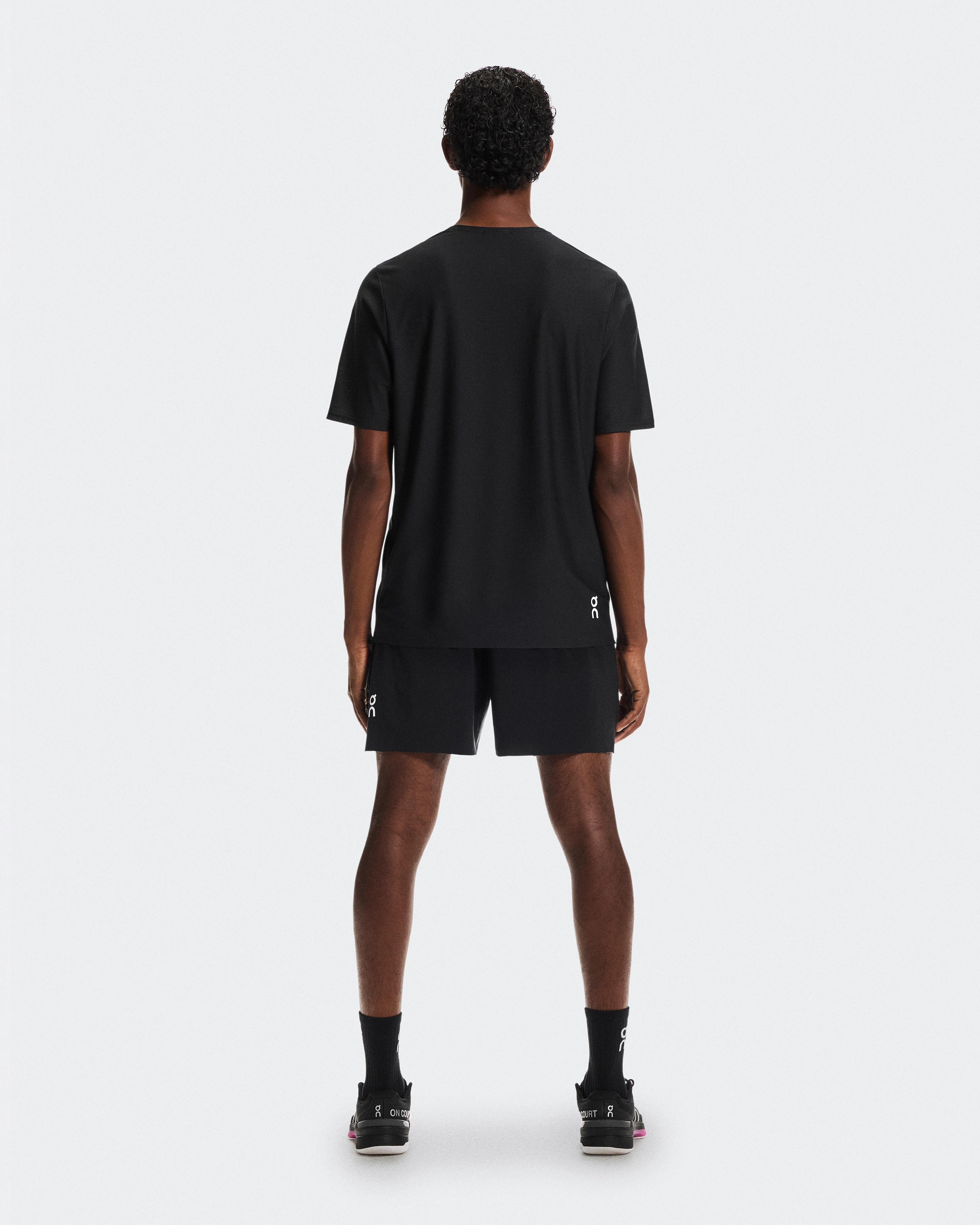 On 5" Court Shorts Black Homme Shorts