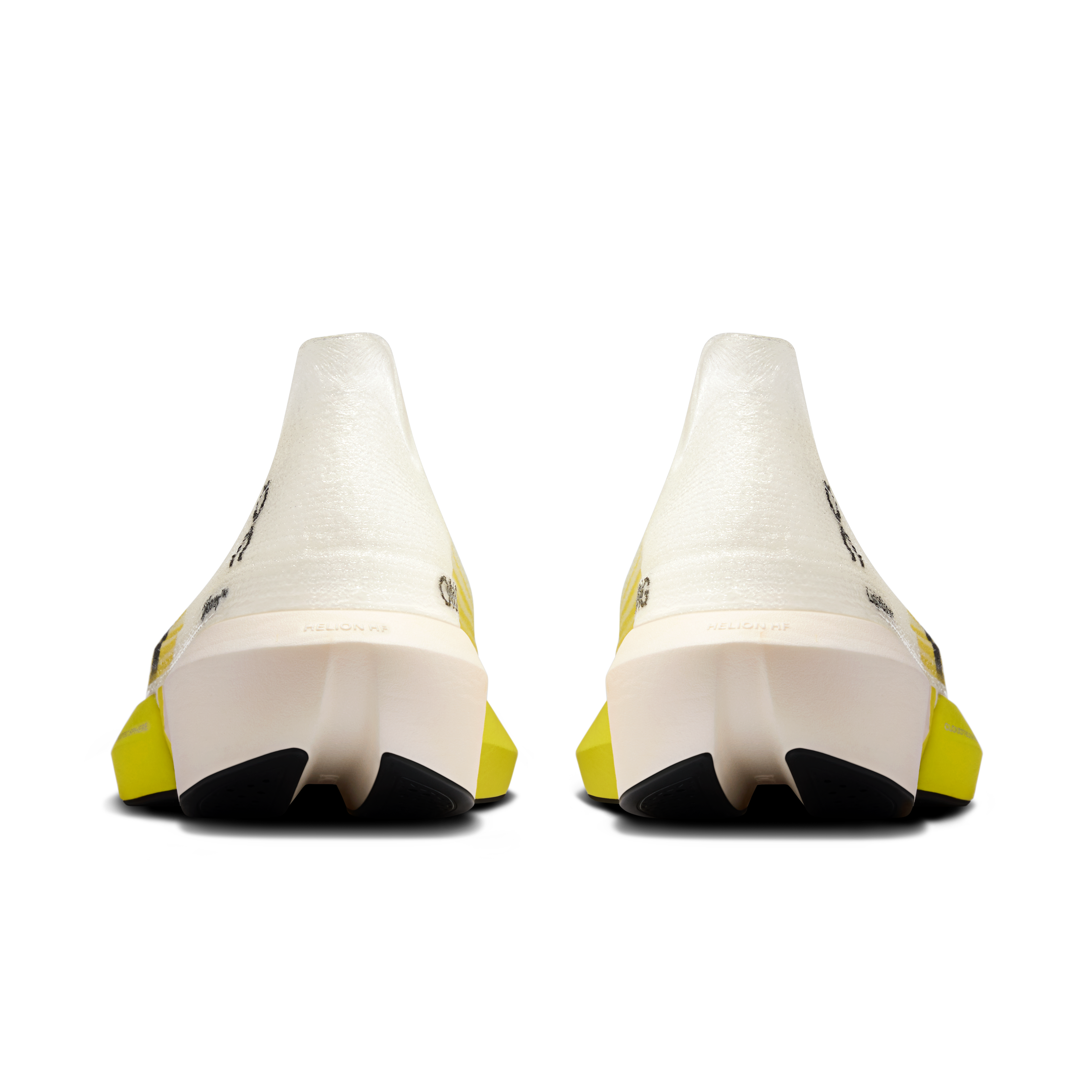 On LightSpray Cloudboom Strike 2 White & Lime Unisexe Running sur route Chaussures
