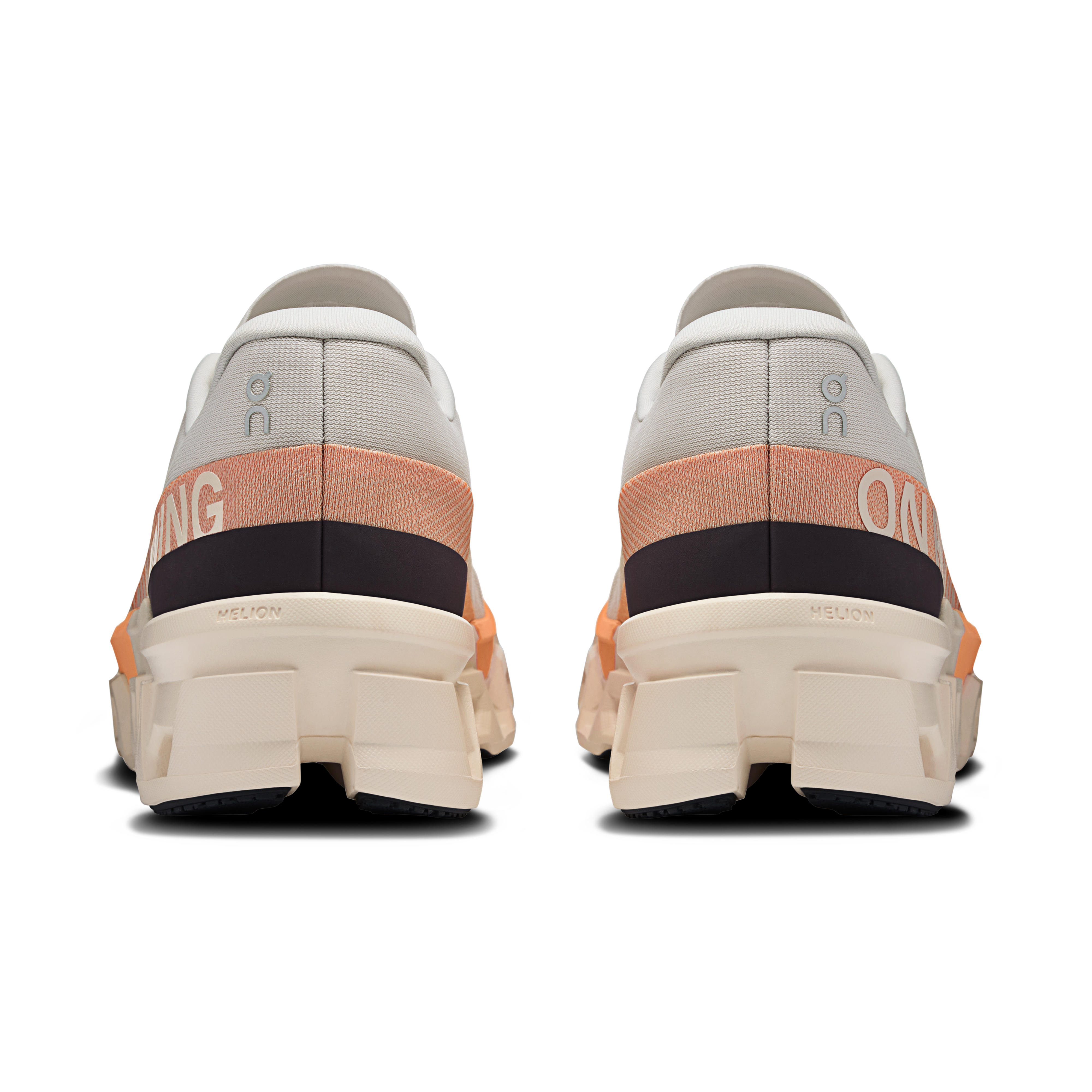On Cloudmonster 2 Glacier & Tangerine Homme Running sur route Chaussures