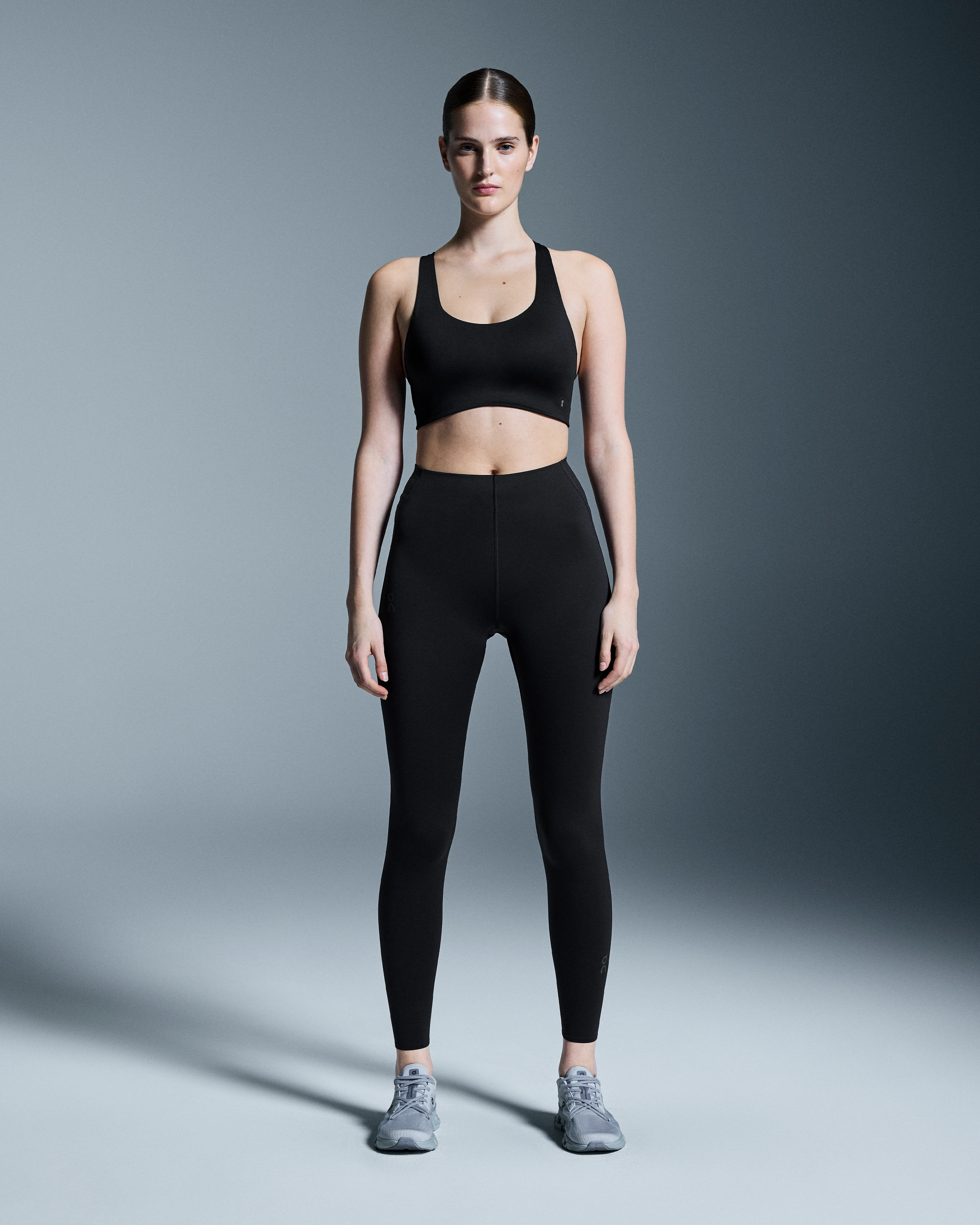 On Train Tights Black Femme Leggings