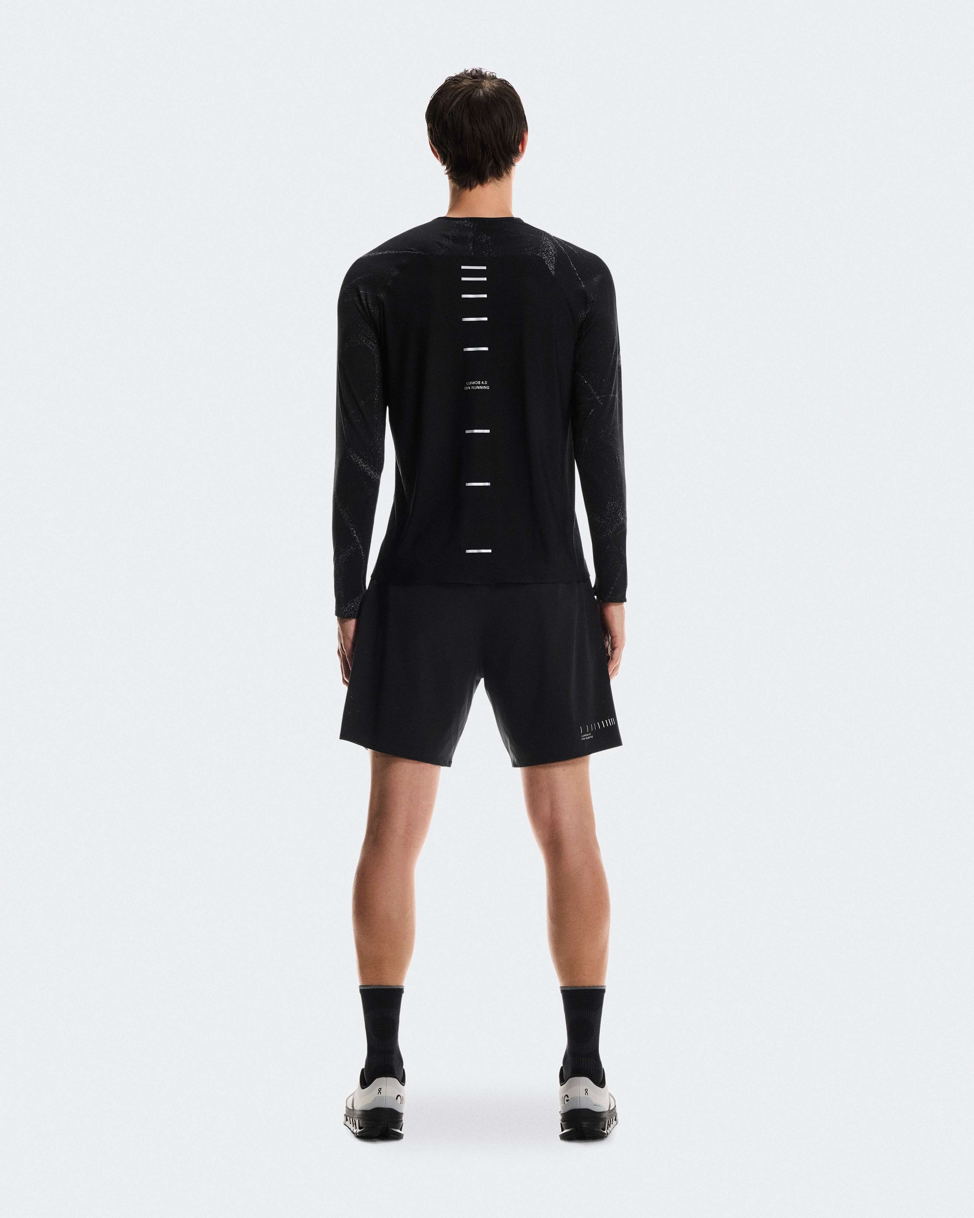 On Performance Shorts Lumos Eclipse & Black Homme Shorts