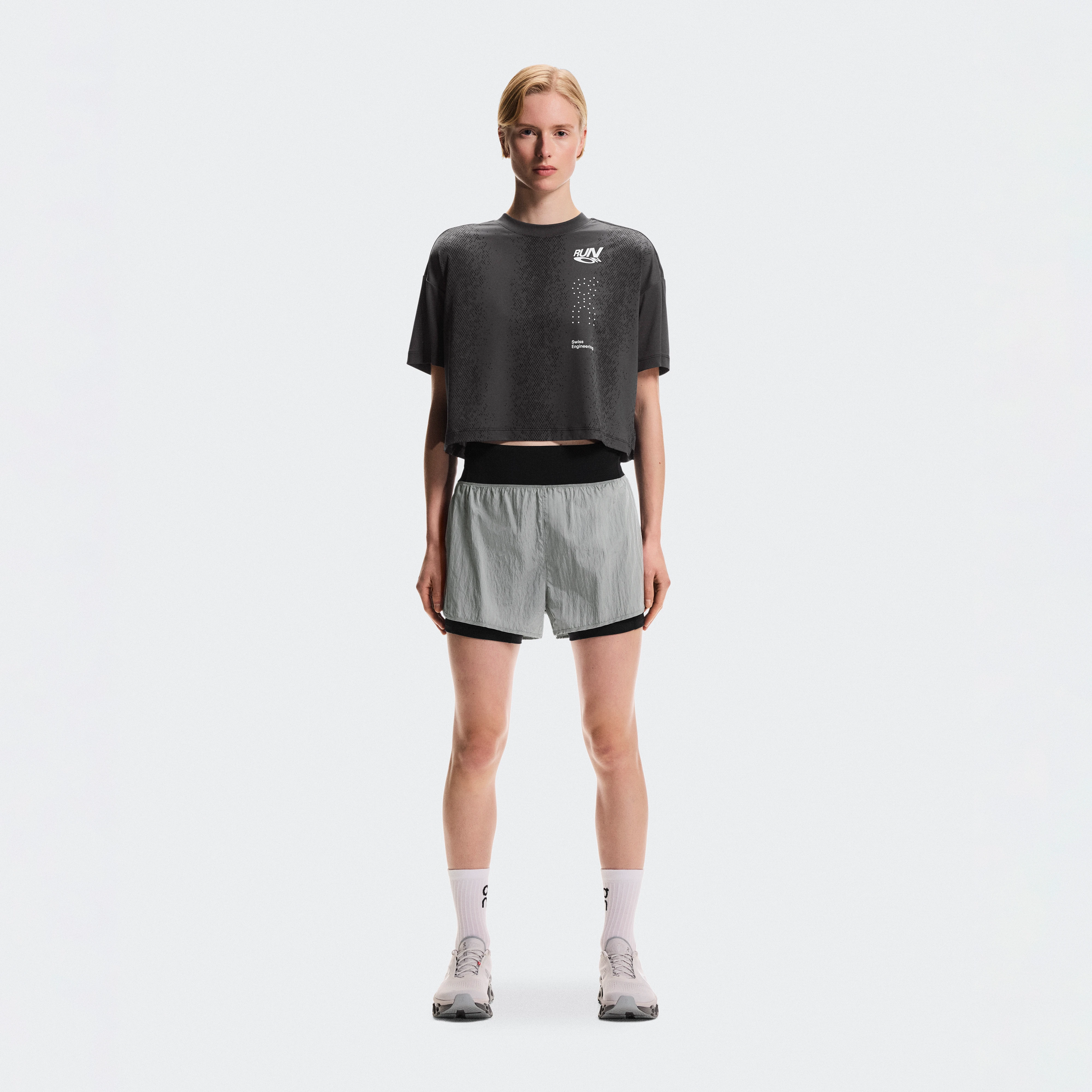 On Performance Volt Shorts Glacier Femme – Running, longue distance Shorts