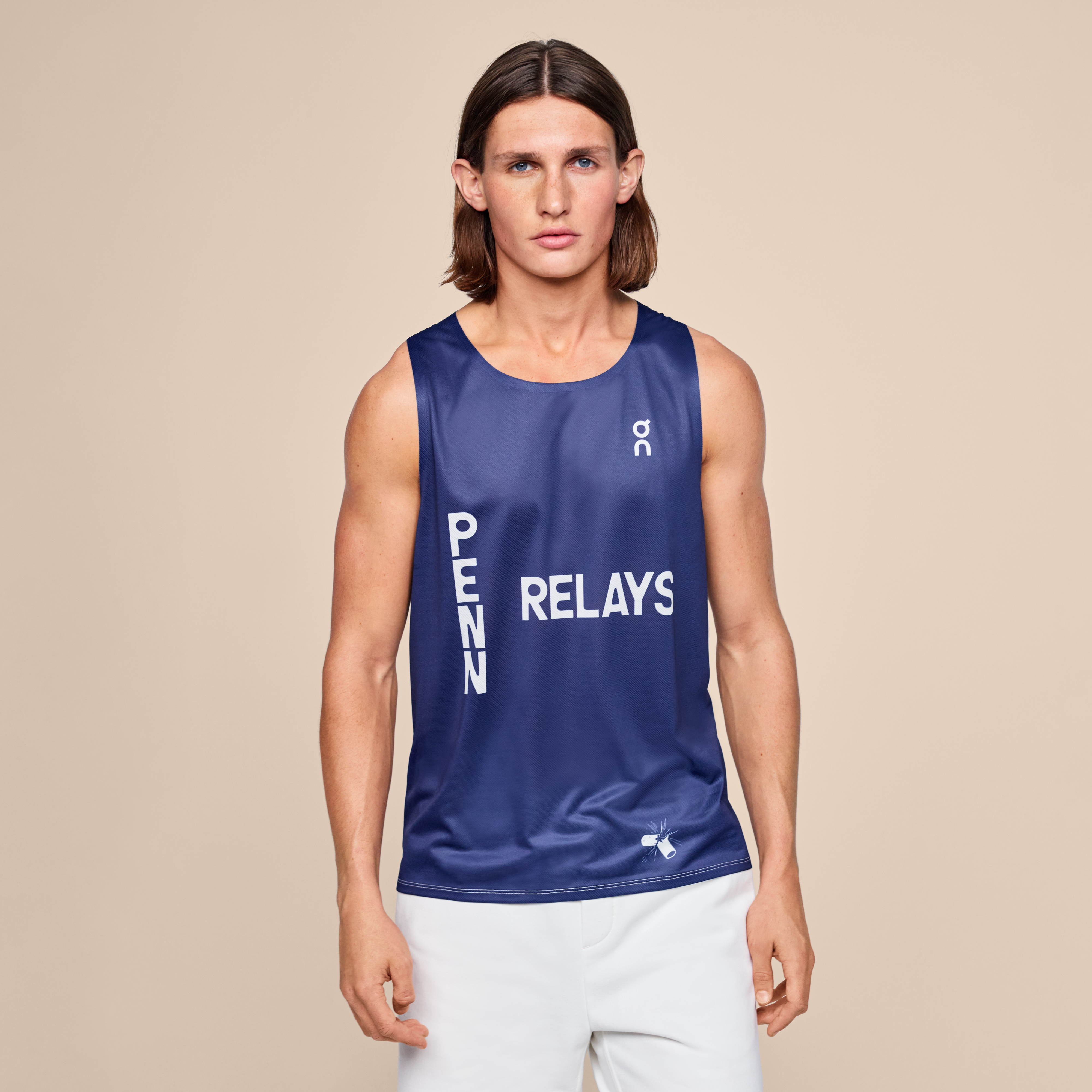 On Penn Relays Singlet Indigo Unisexe – Running, entraînement, unisex Hauts et t-shirts