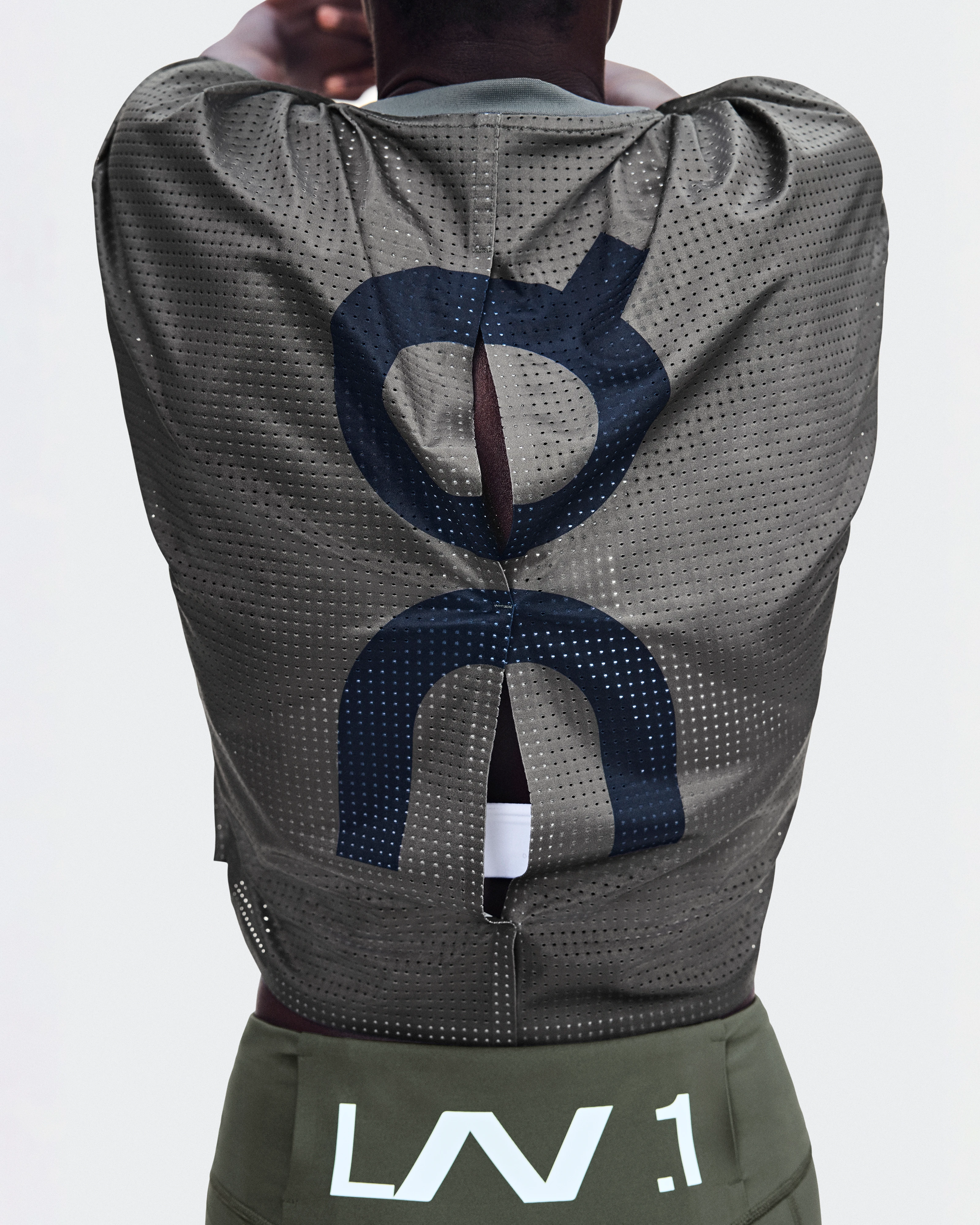 On Cropped Run-T LN1 Mire Unisexe Hauts et t-shirts