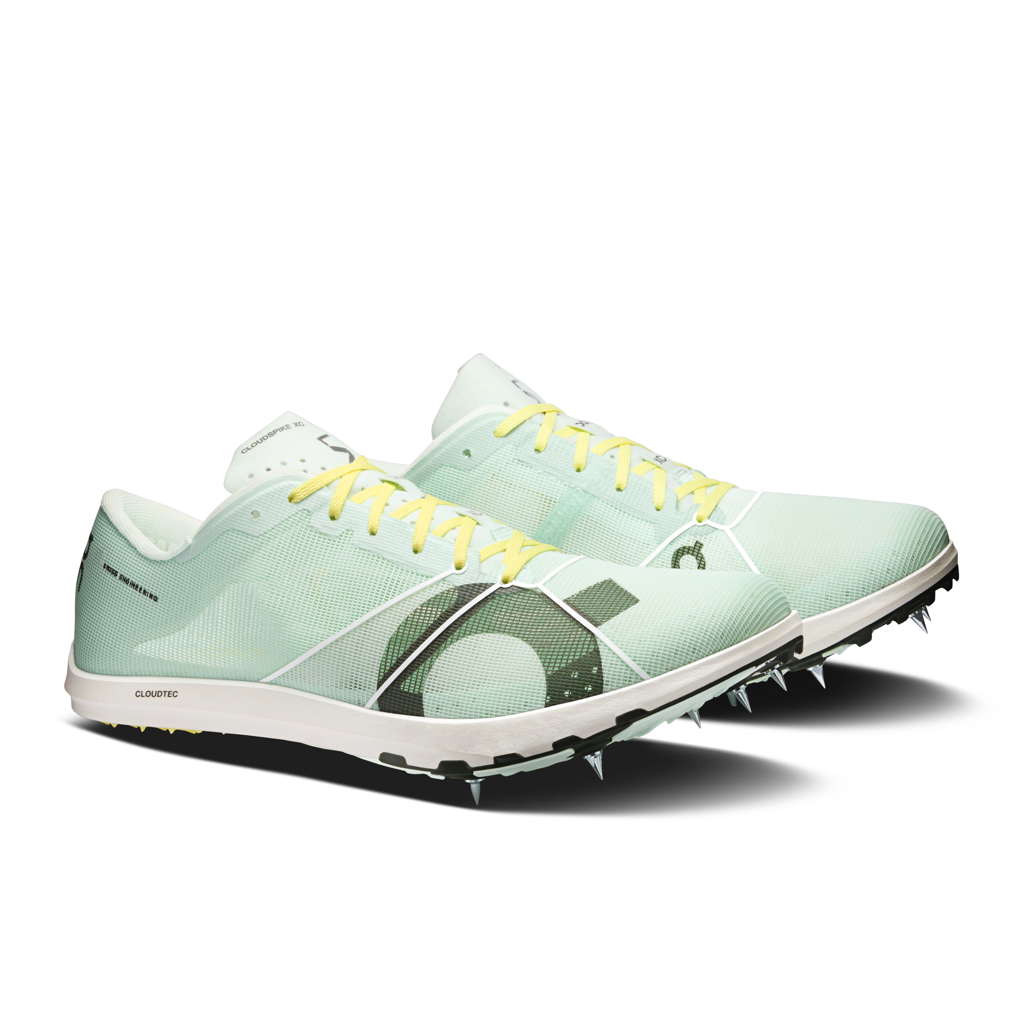 On Cloudspike XC LN1 Fresco & Gild Homme – Compétition de cross-country demi-fond, vitesse Chaussures
