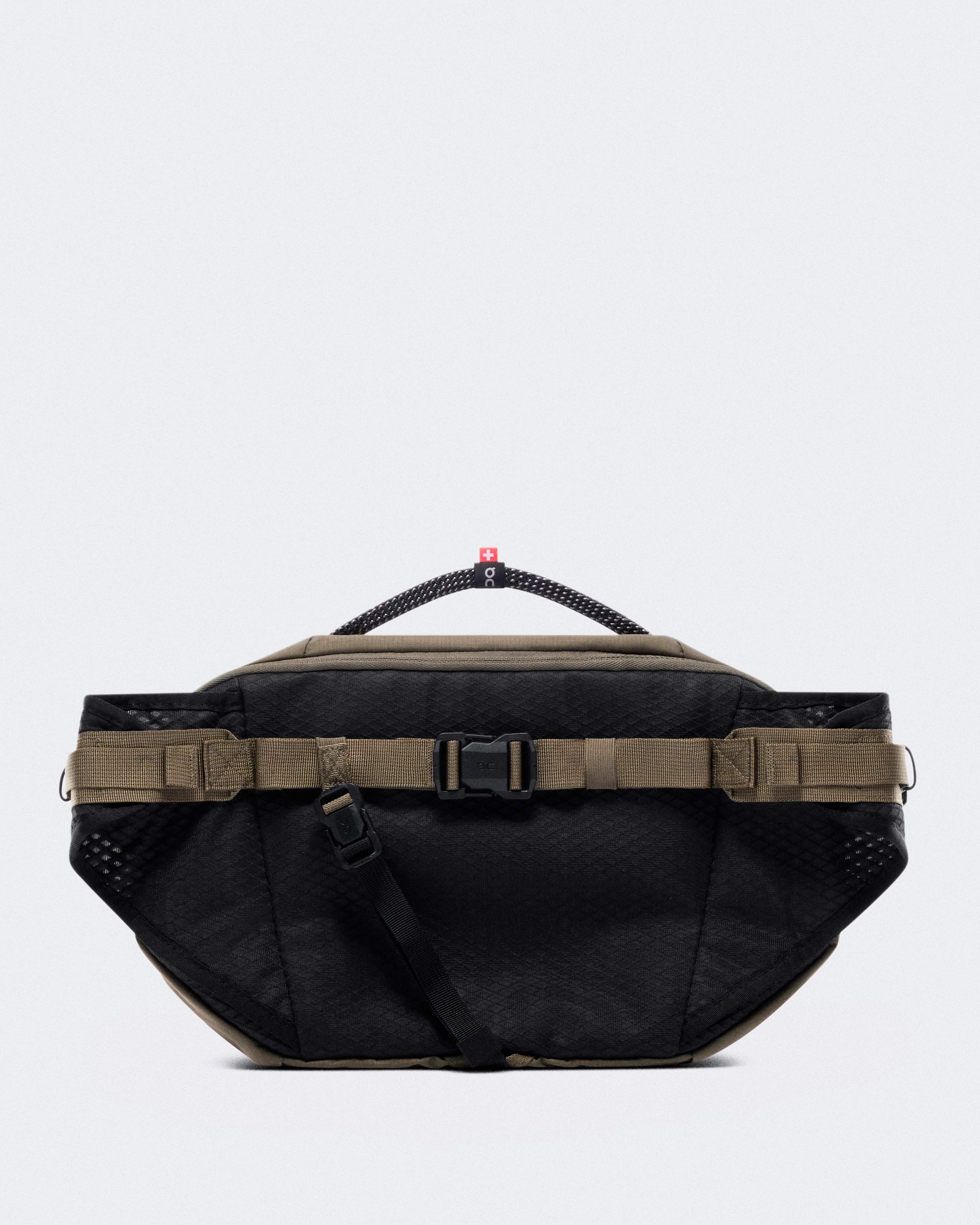 On Sling Pack 9L Olive & Black Unisexe Sacs
