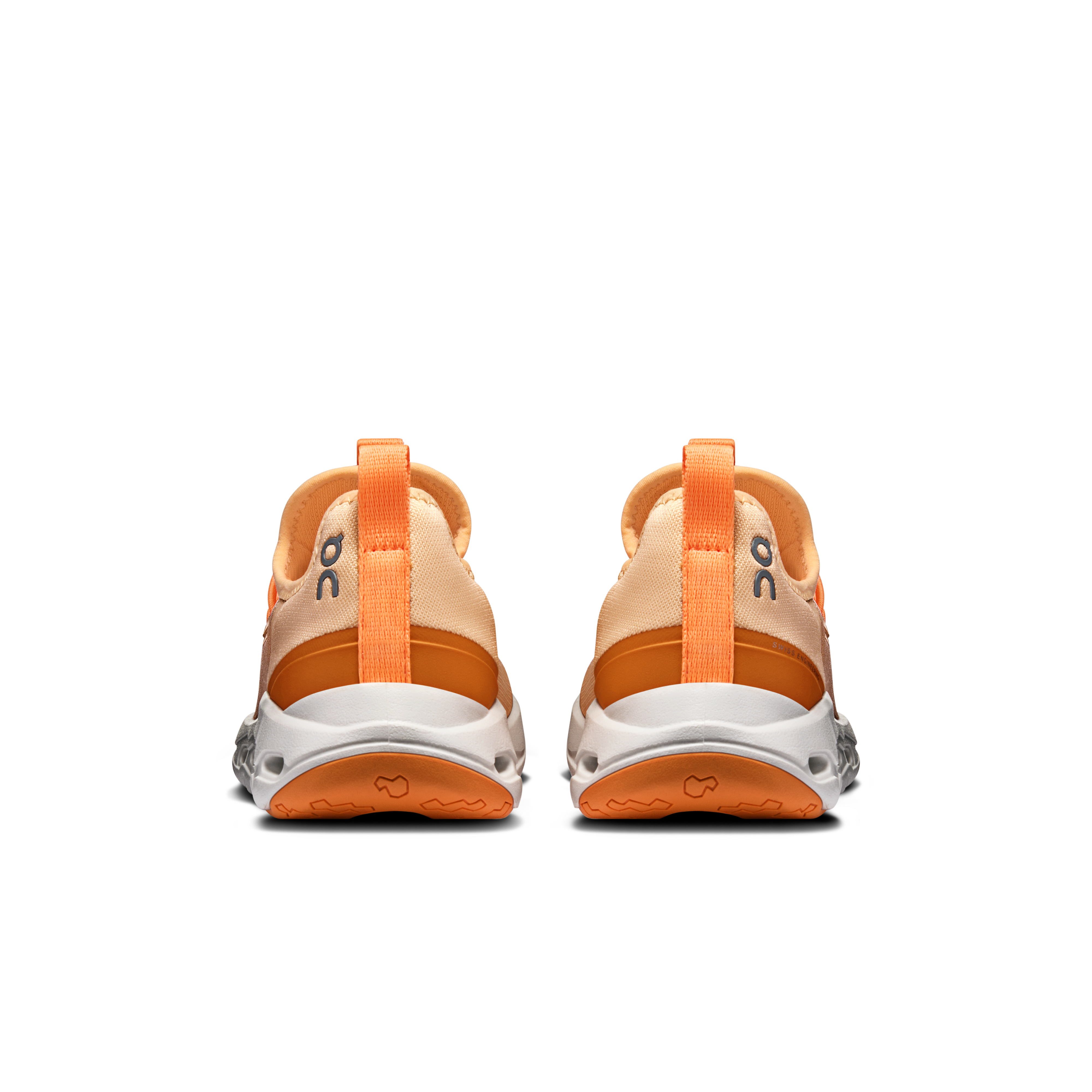 On Cloudleap Tangerine & Blonde Enfant Active Life Chaussures