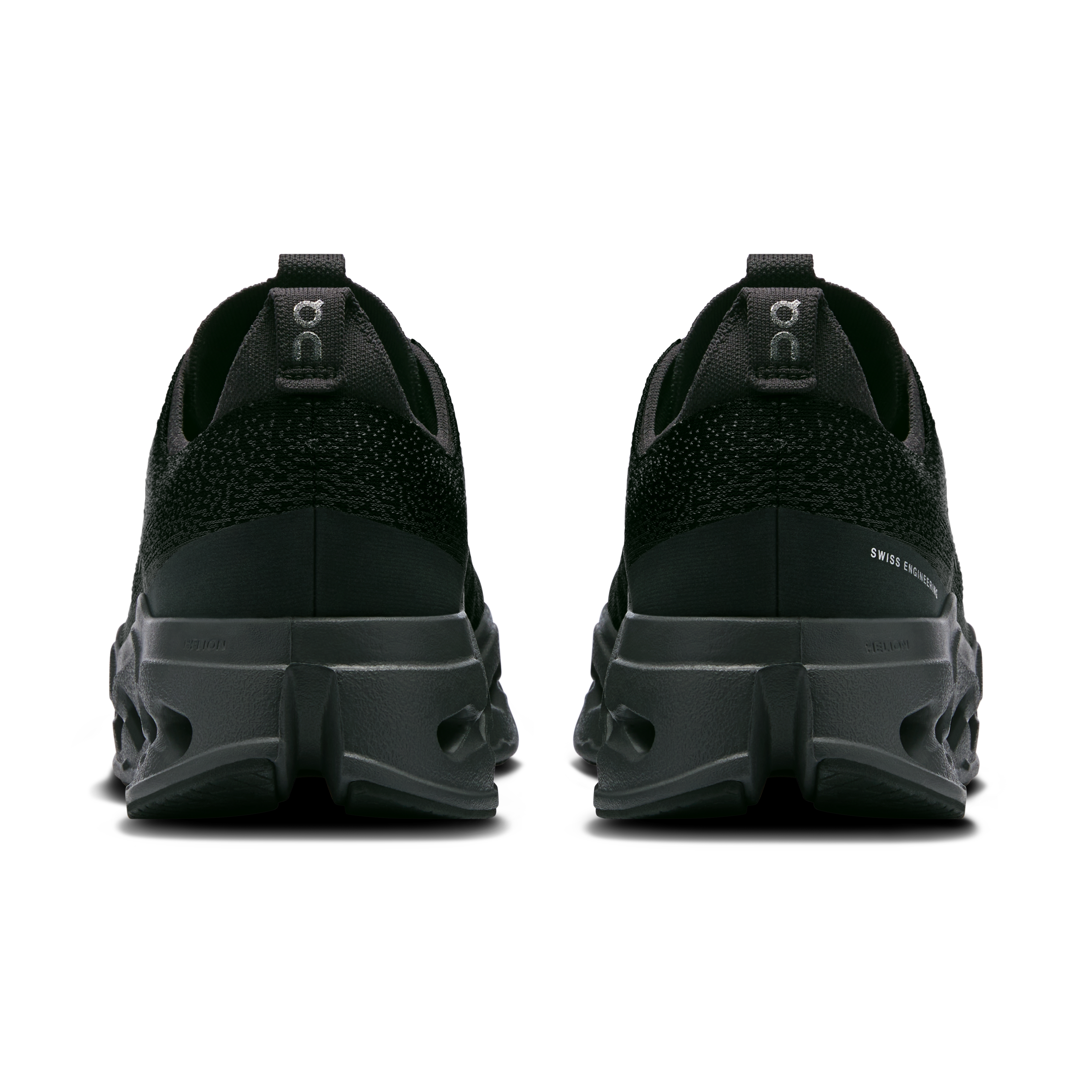 On Cloudsurfer Max Black & Eclipse Homme Running sur route Chaussures