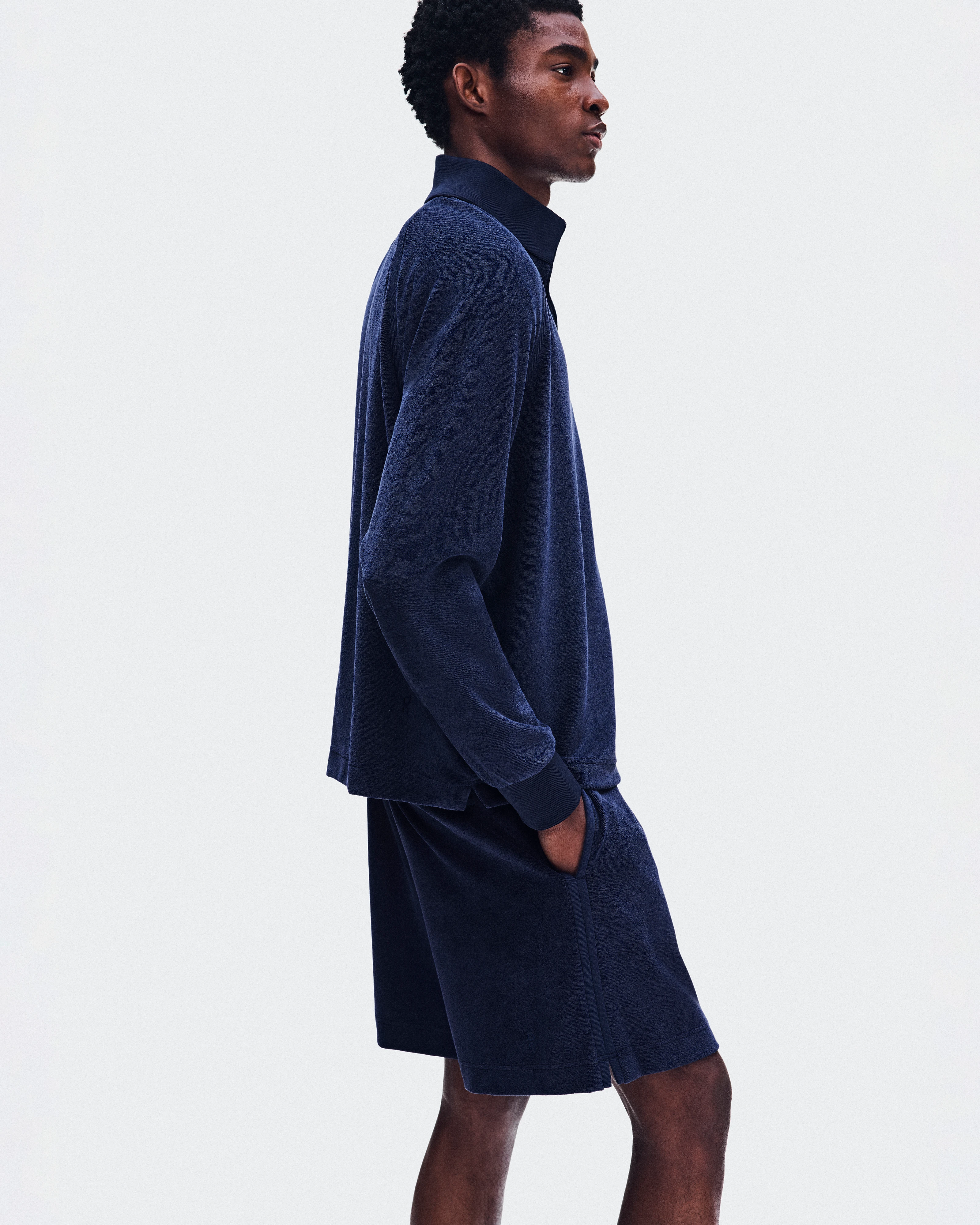 On Courtside Shorts Terry Inkwell Homme Shorts