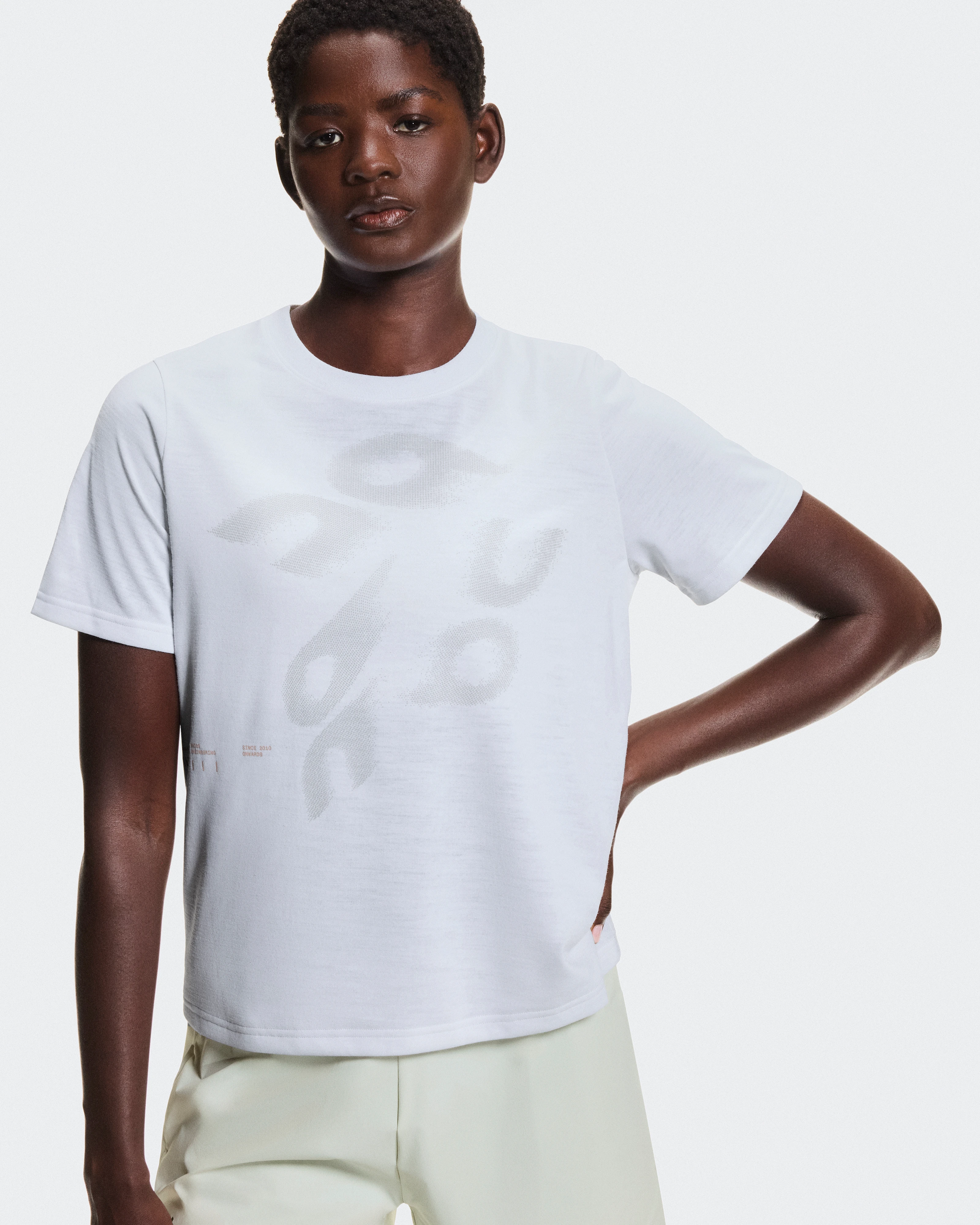 On On Run-T White Femme Hauts et t-shirts