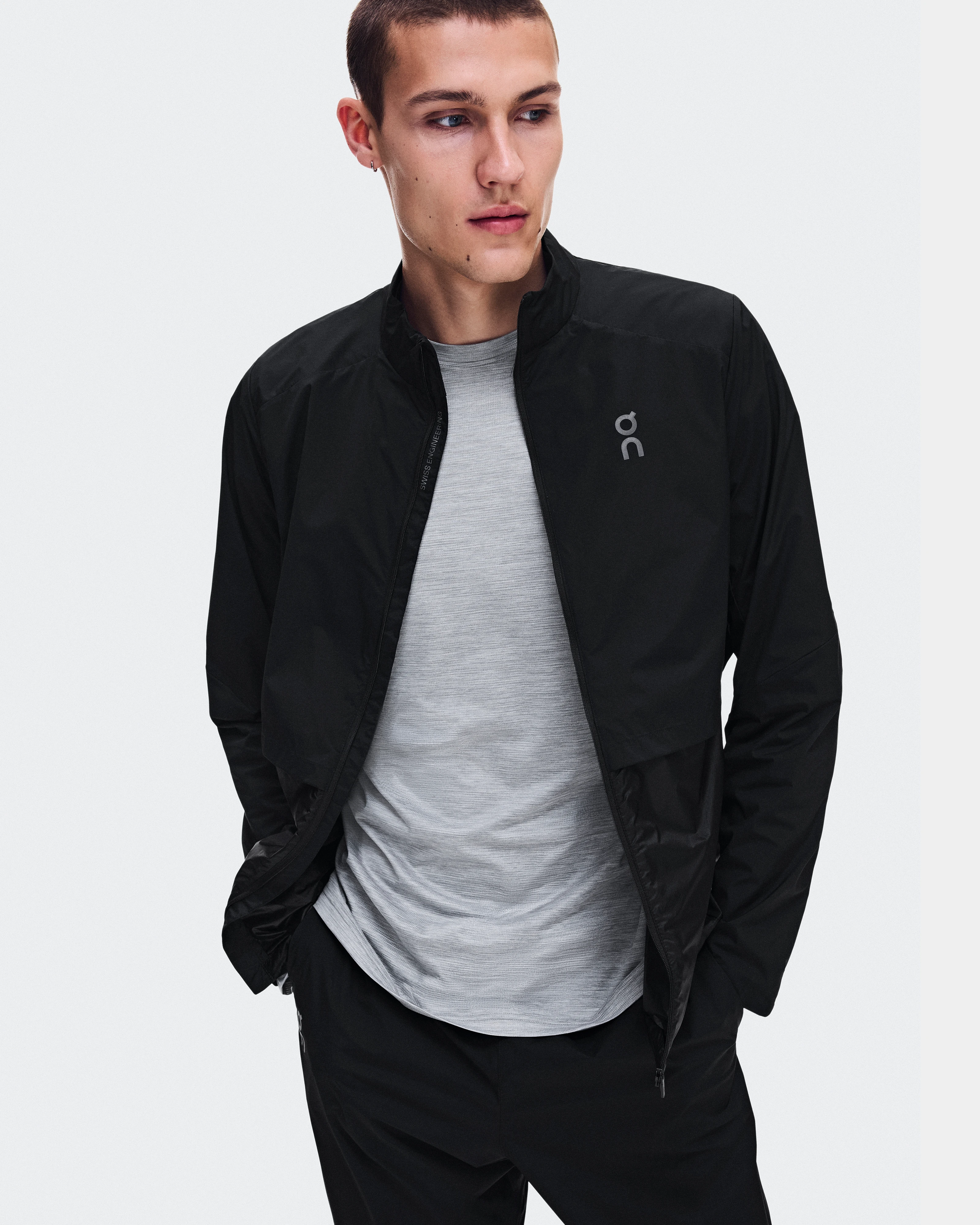 On Weather Jacket Black Homme Vestes
