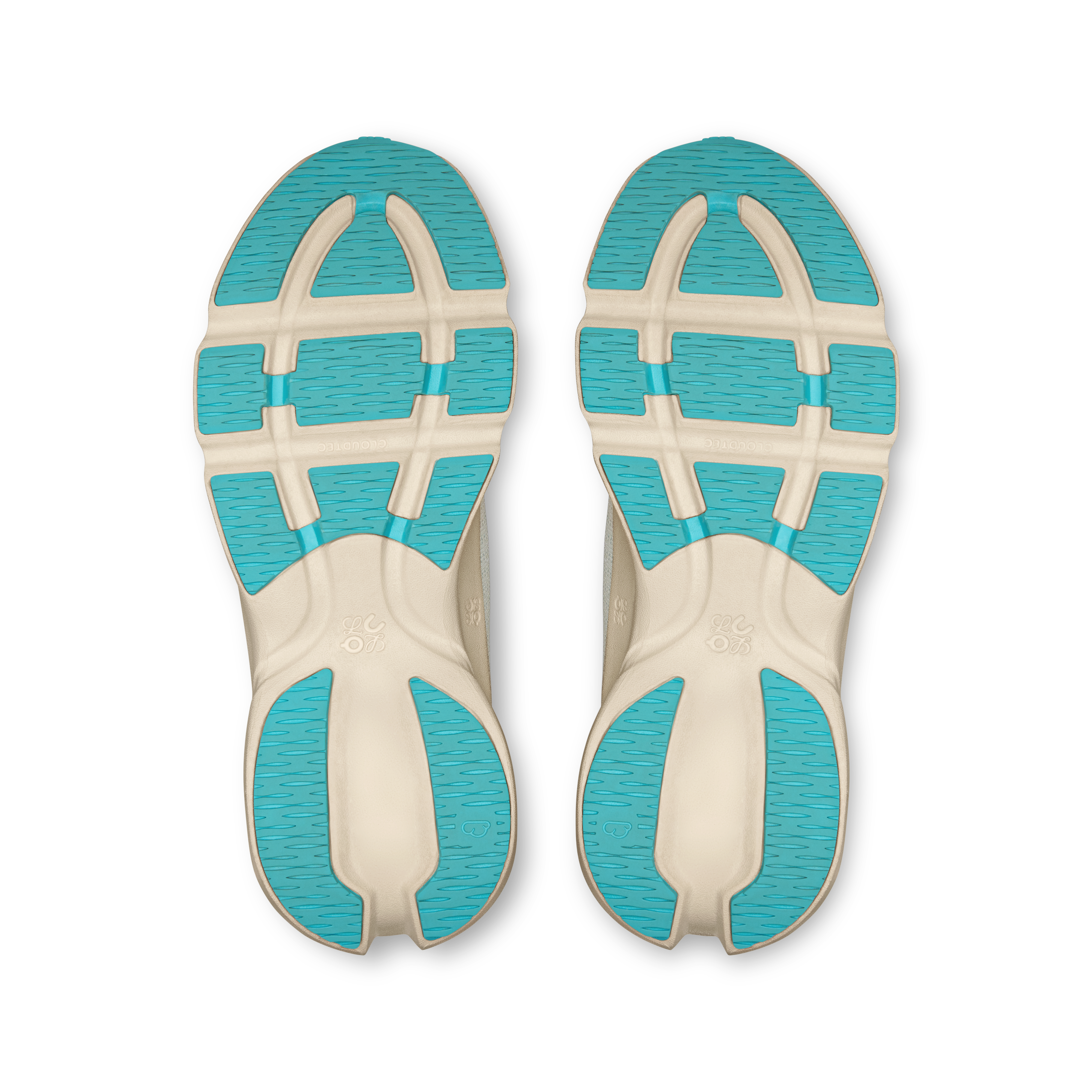 On Cloudsolo LOEWE Sand & Turquoise Femme Active Life Chaussures