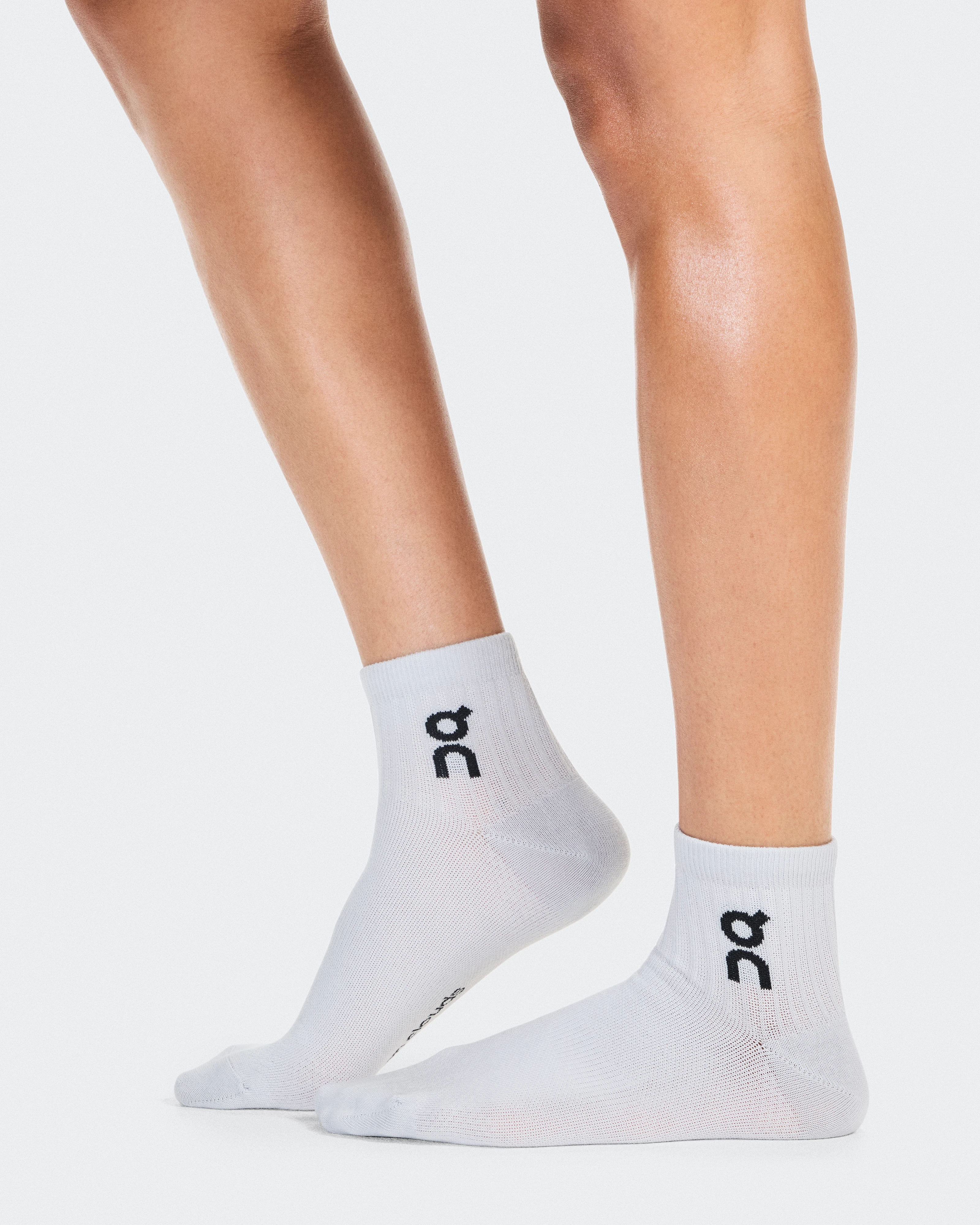 On Logo Sock Mid 3P Orchid & Bloom Unisexe Chaussettes