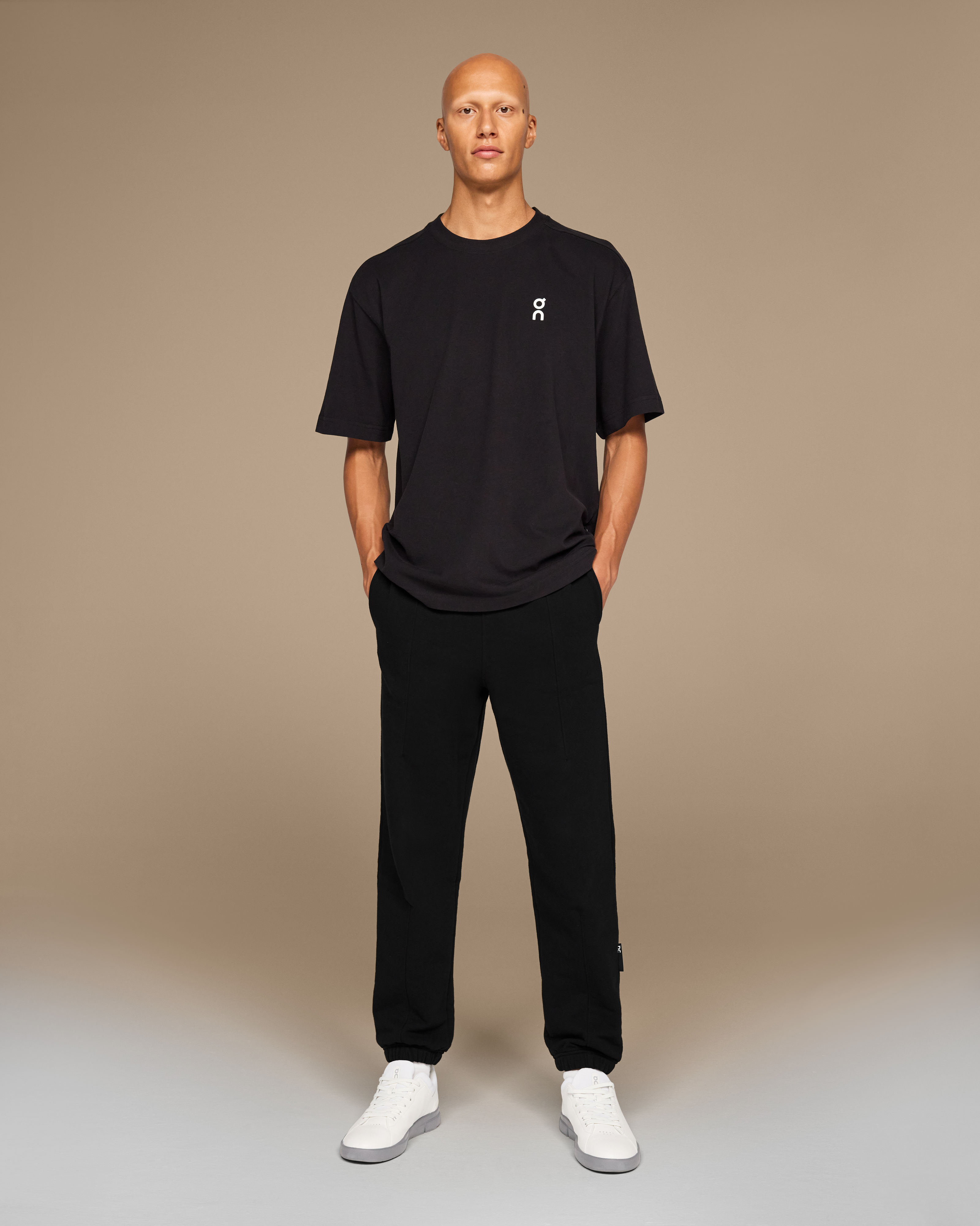 On Club Pants Black Homme Pantalons