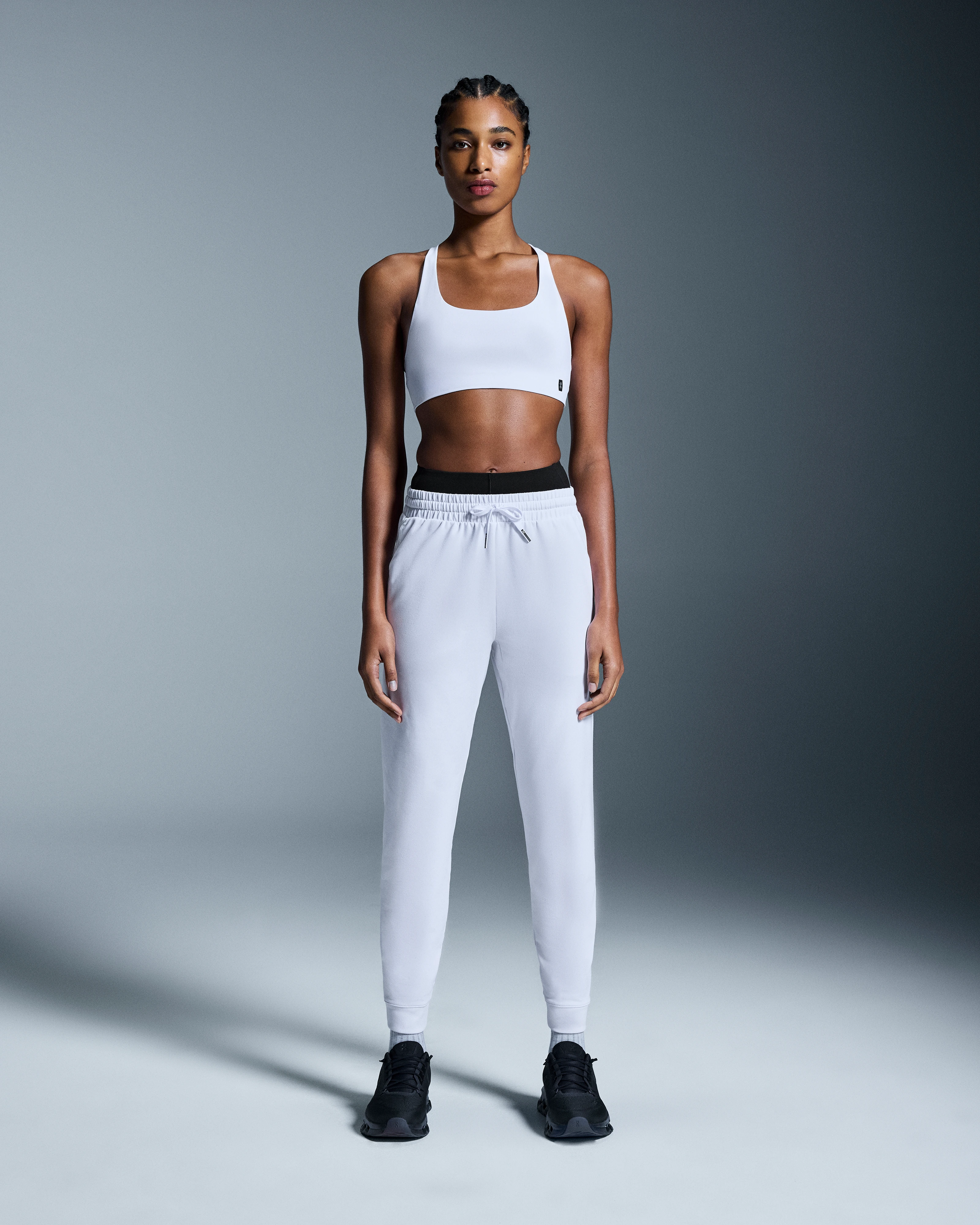 On Studio Joggers White Femme Pantalons