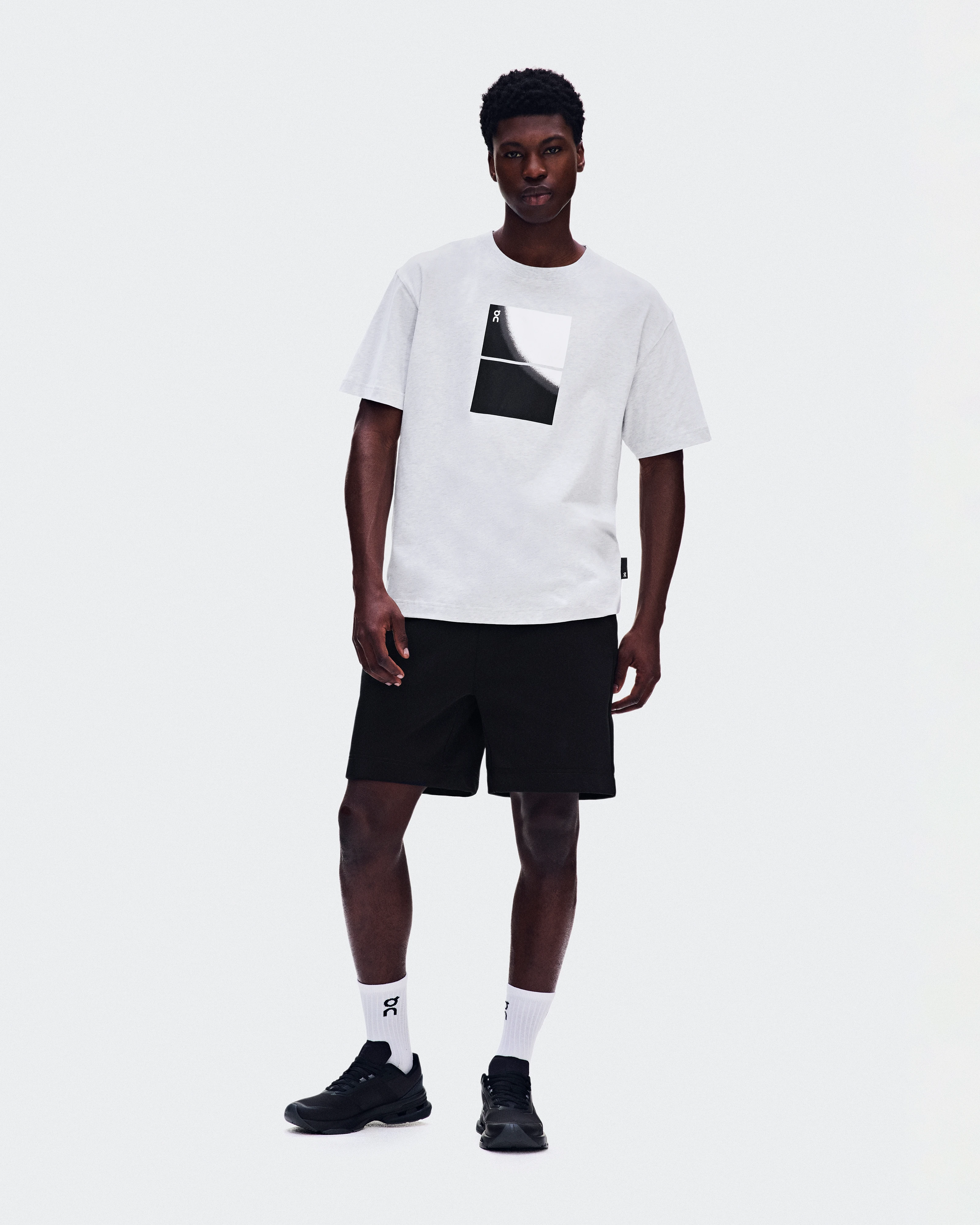 On Club-T Swing Crater Homme Hauts et t-shirts
