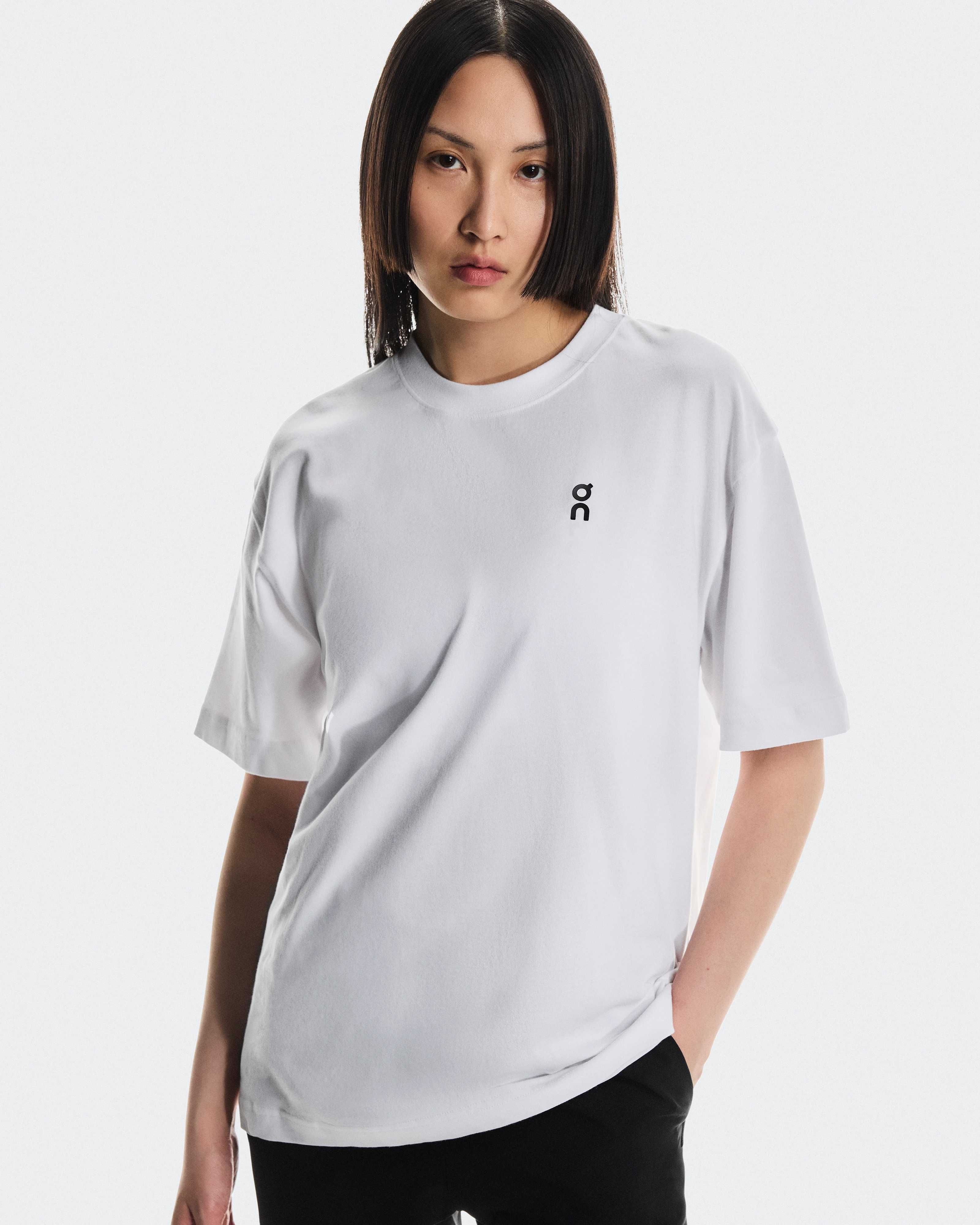 On Club T Graphic White & Blue Femme Hauts et t-shirts