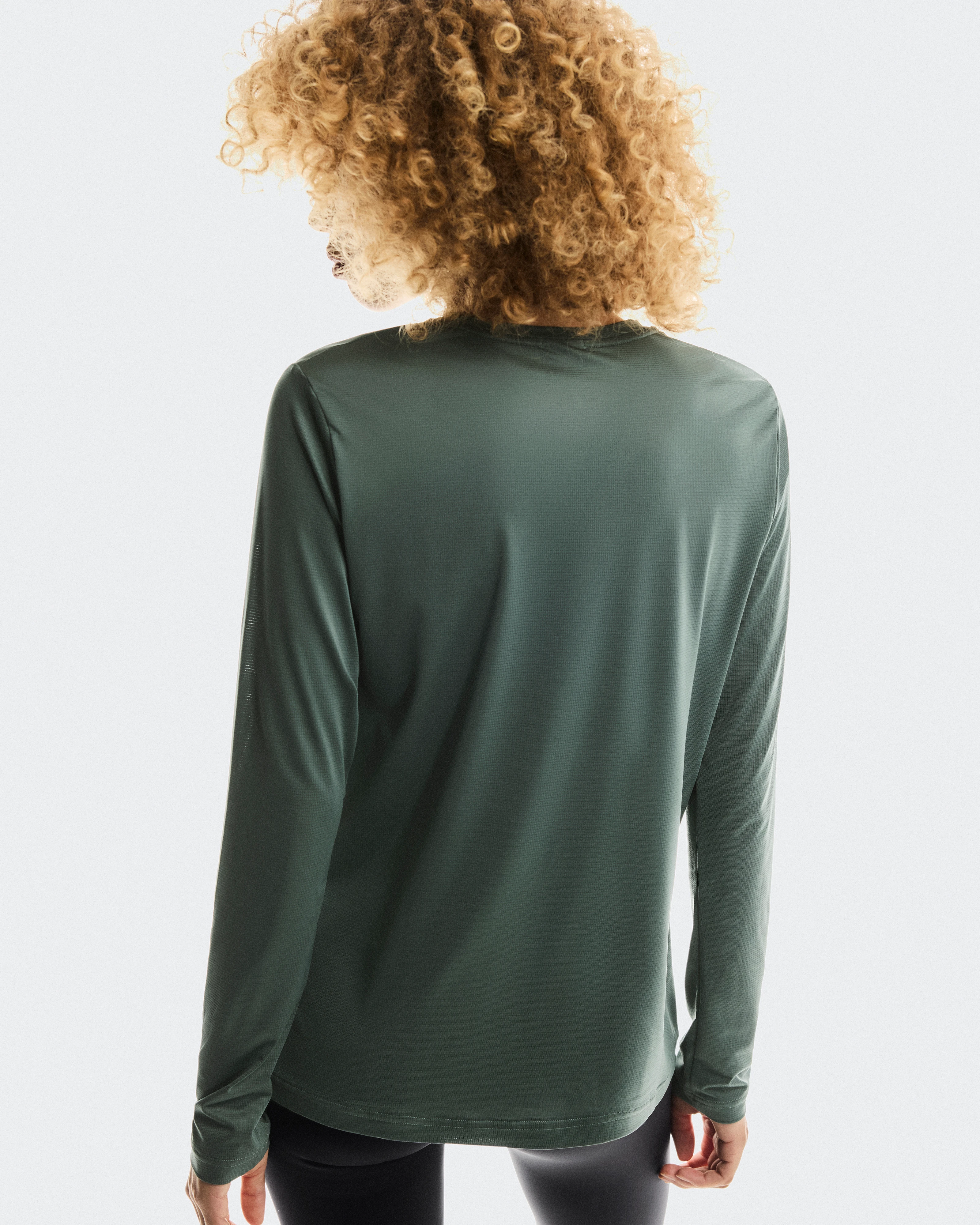 On Core Long-T Olive Femme Hauts et t-shirts