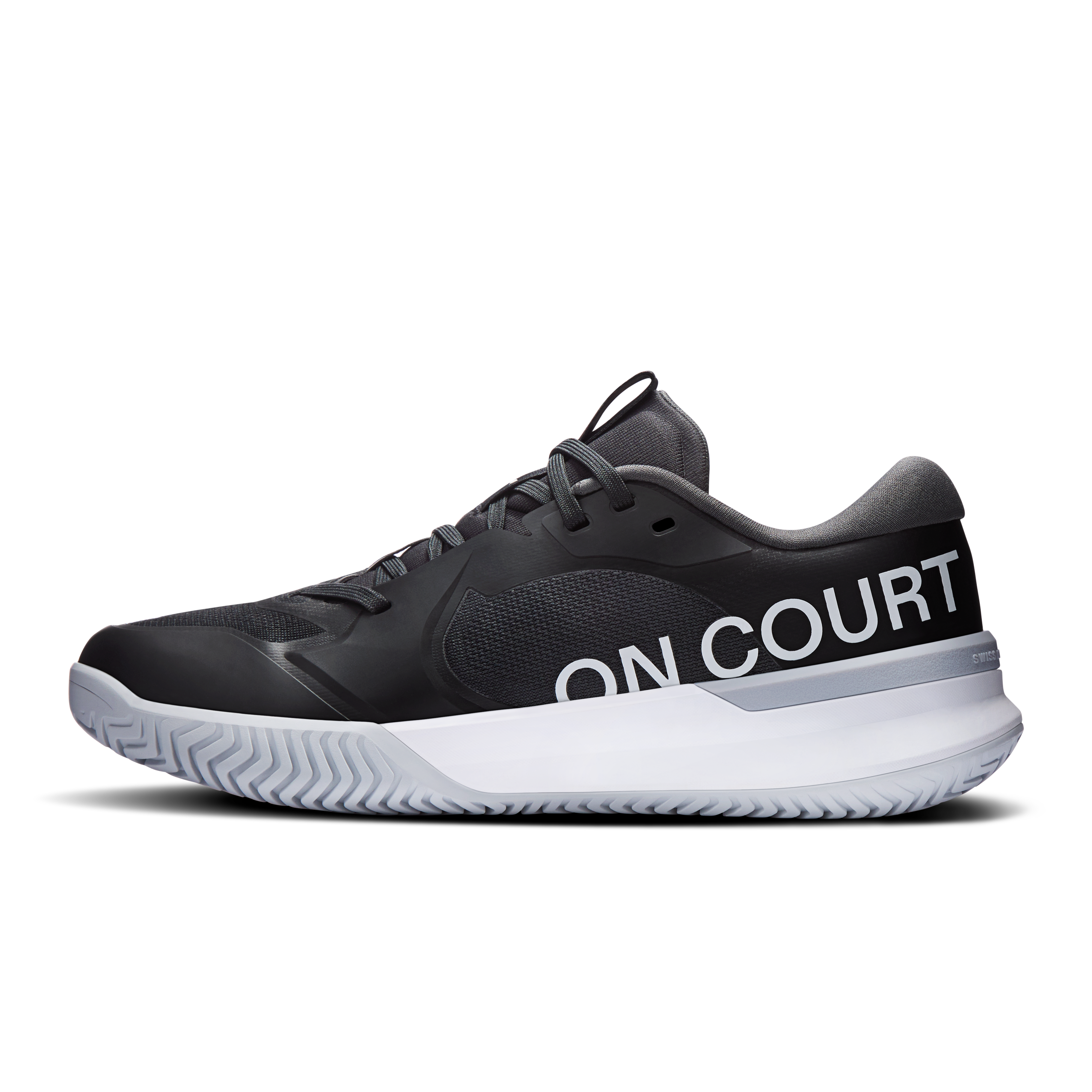On THE ROGER Pro 3 Clay Black & Pink Femme Tennis Chaussures