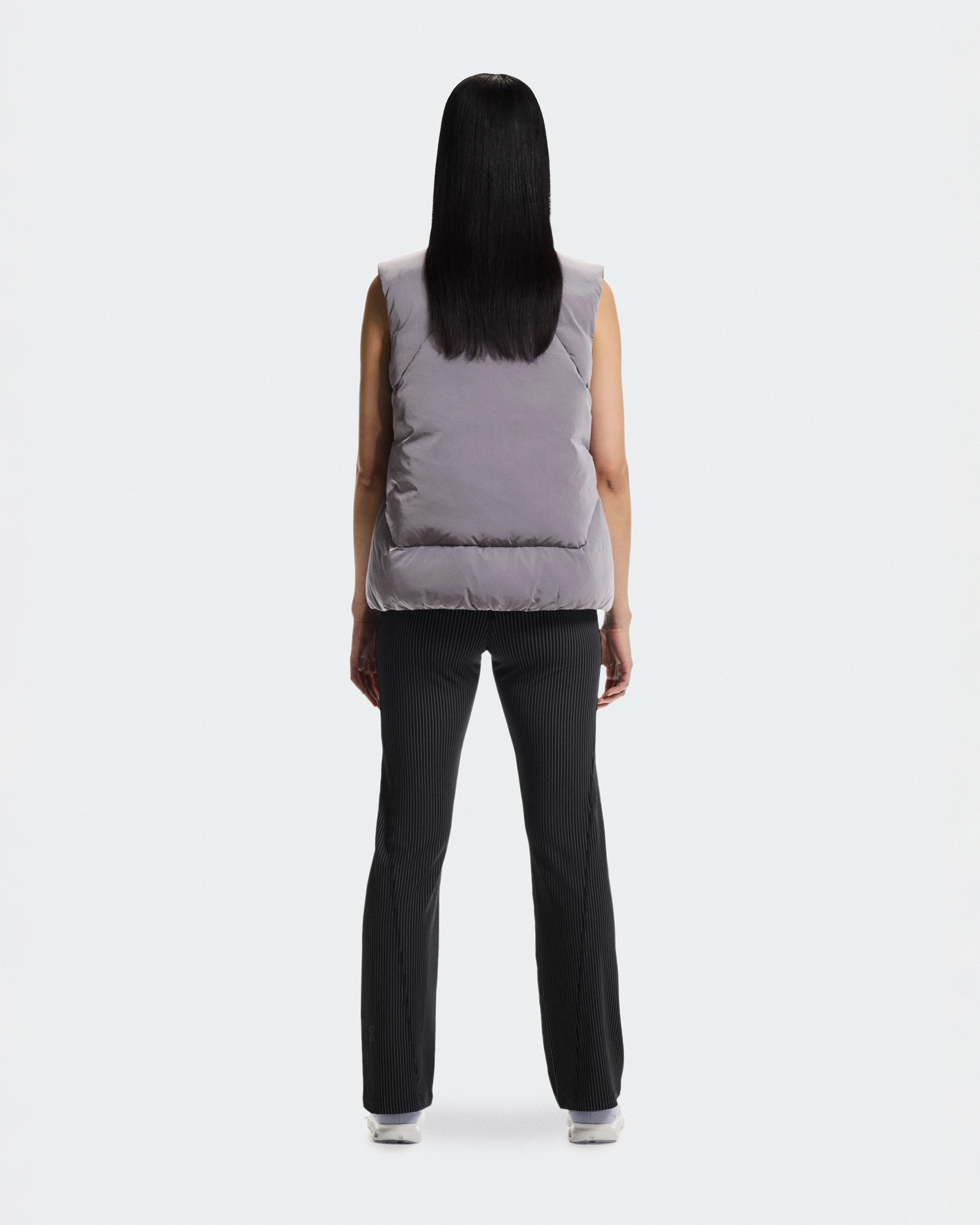 On All-Day Puffer Vest Lilac Femme Vestes