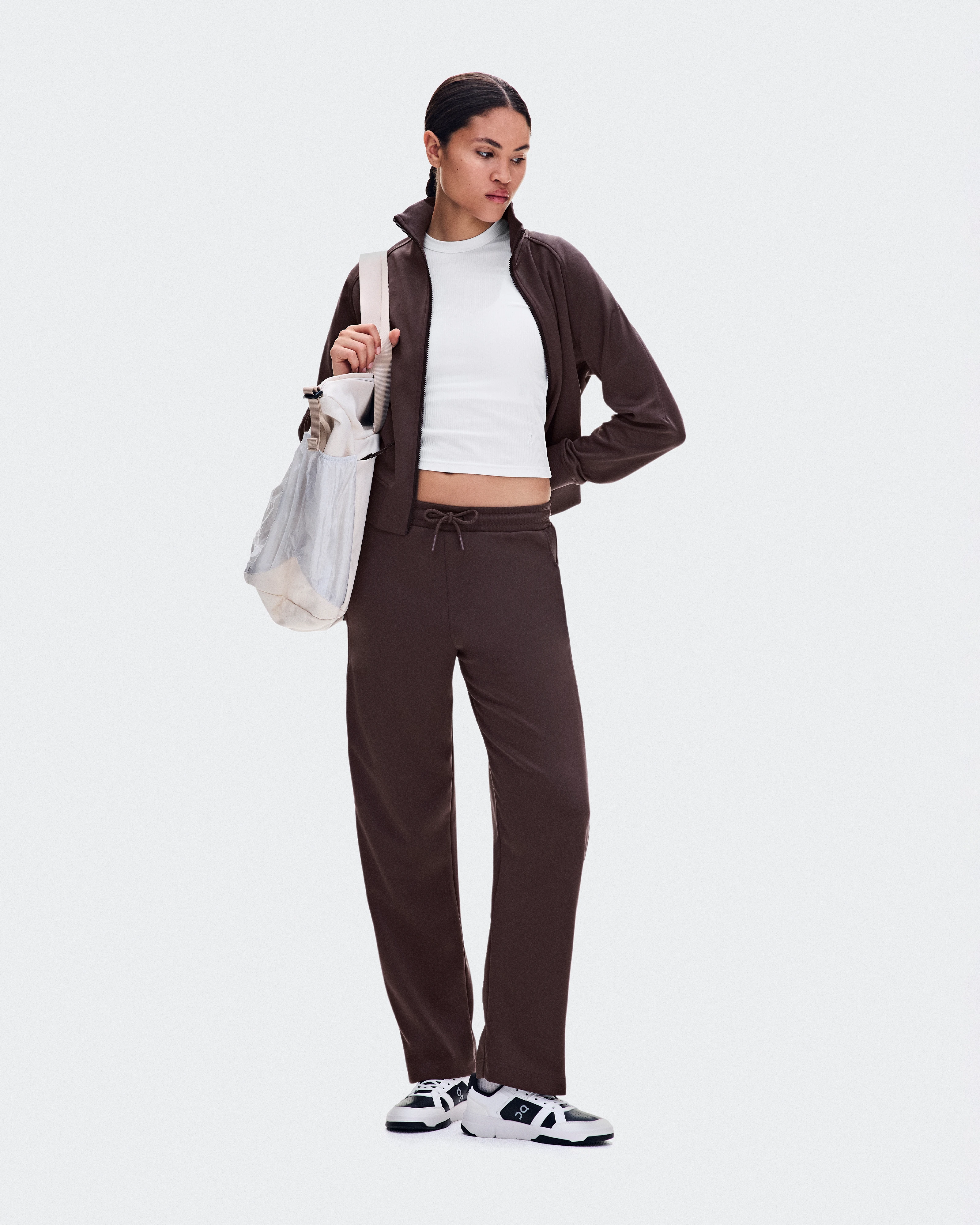 On Courtside Pants Mulberry Femme Pantalons