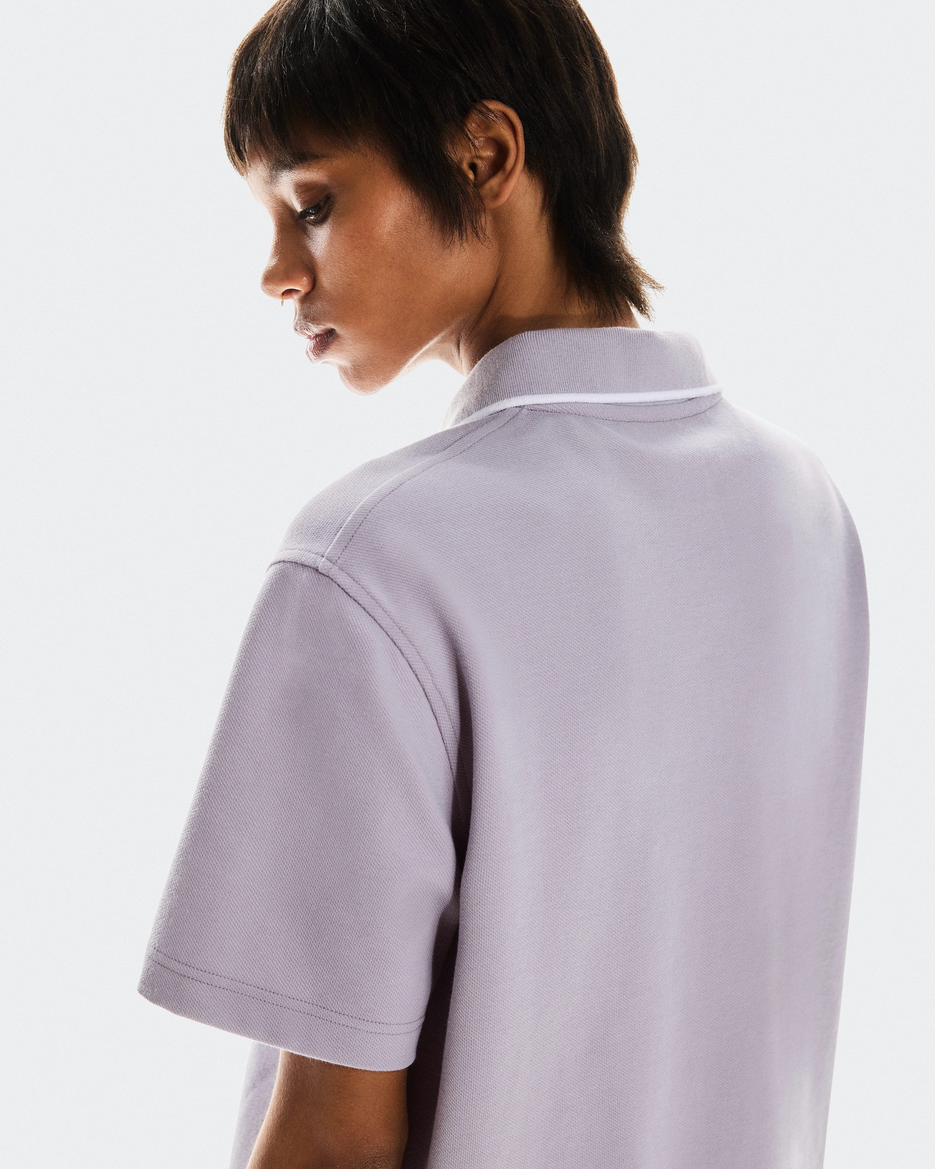 On Courtside Polo Lilac Femme Hauts et t-shirts