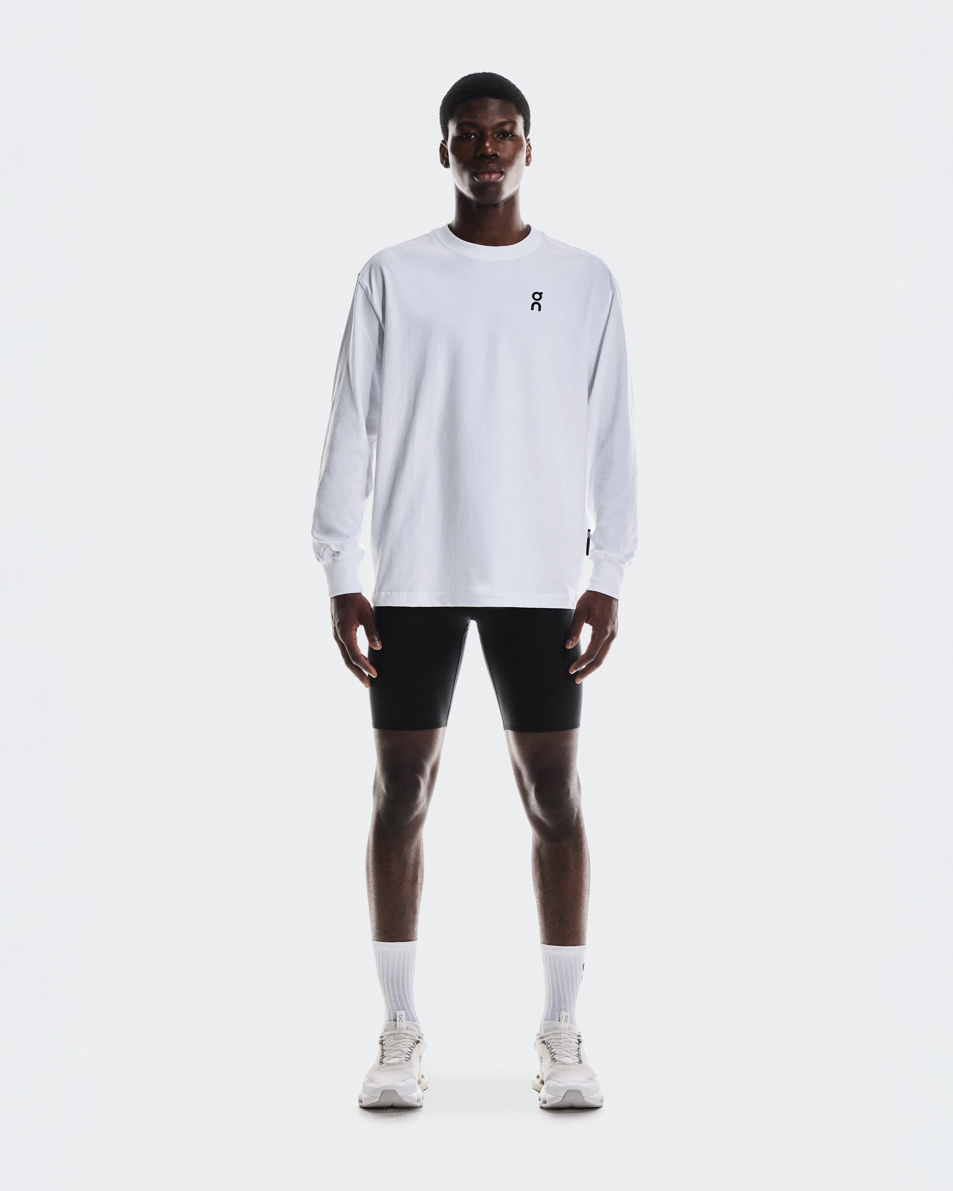 On Train Tights 1/2 Black Homme Leggings
