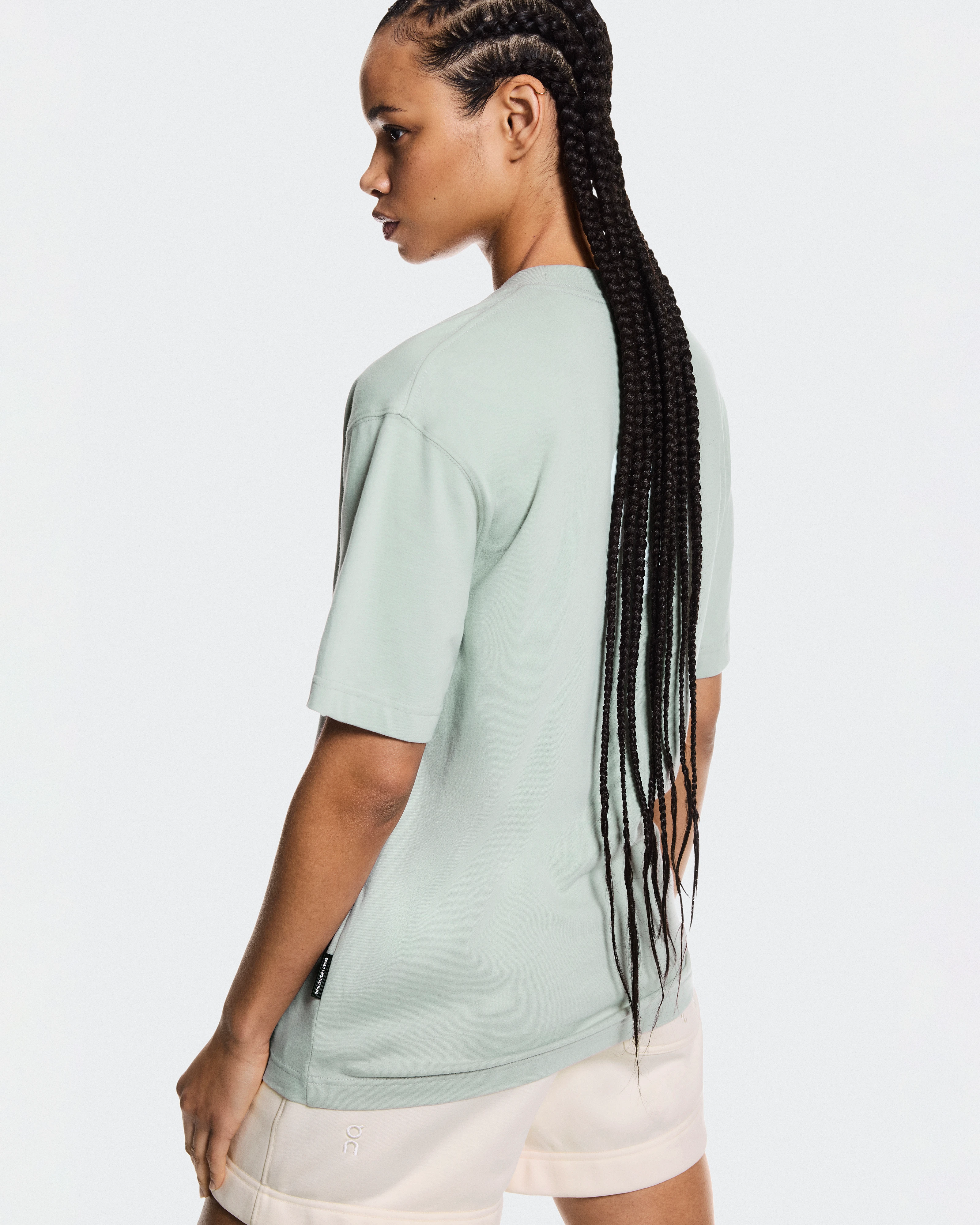On Club-T Mineral Femme Hauts et t-shirts