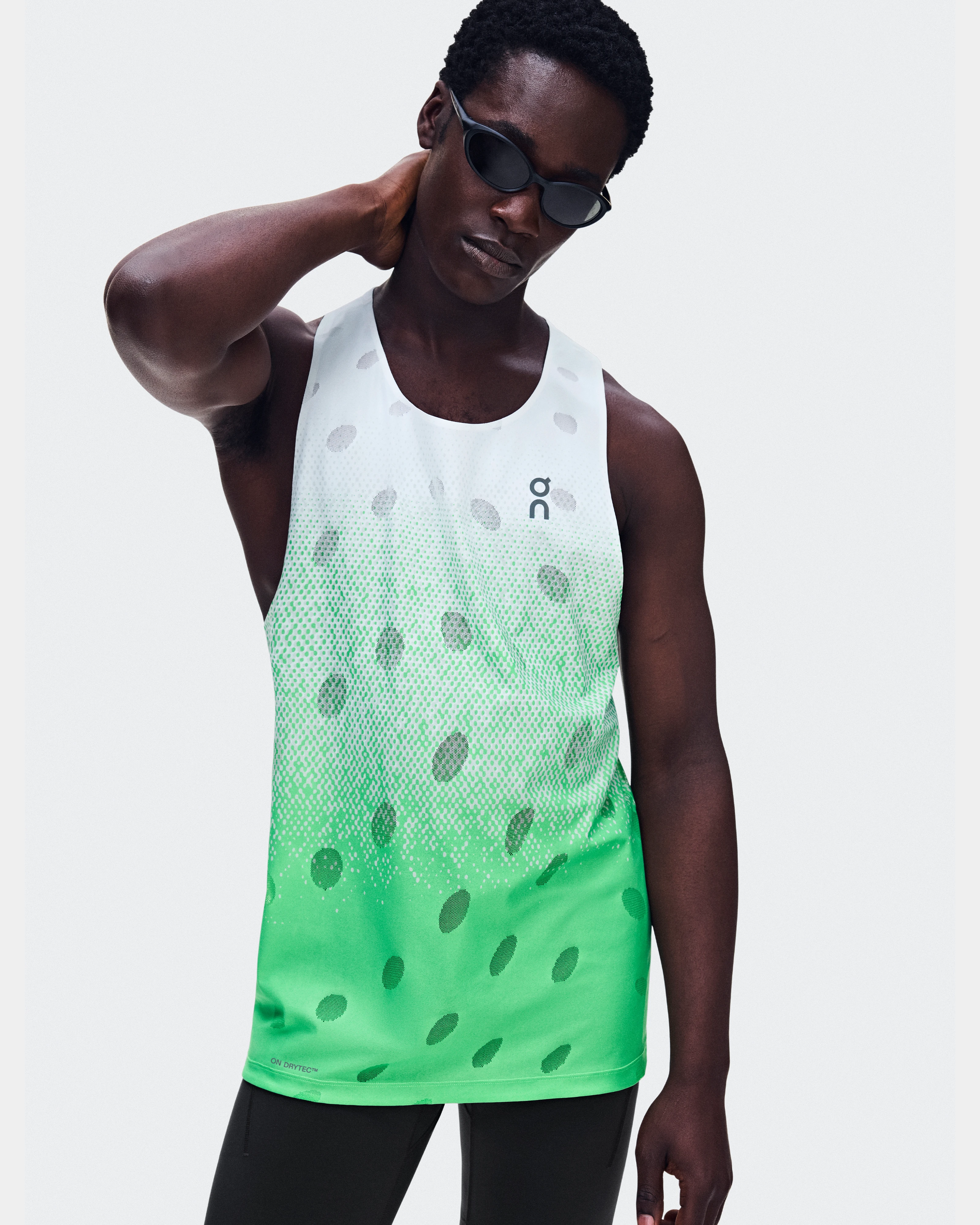 On Zero Tank Breathe Verdite Homme Hauts et t-shirts