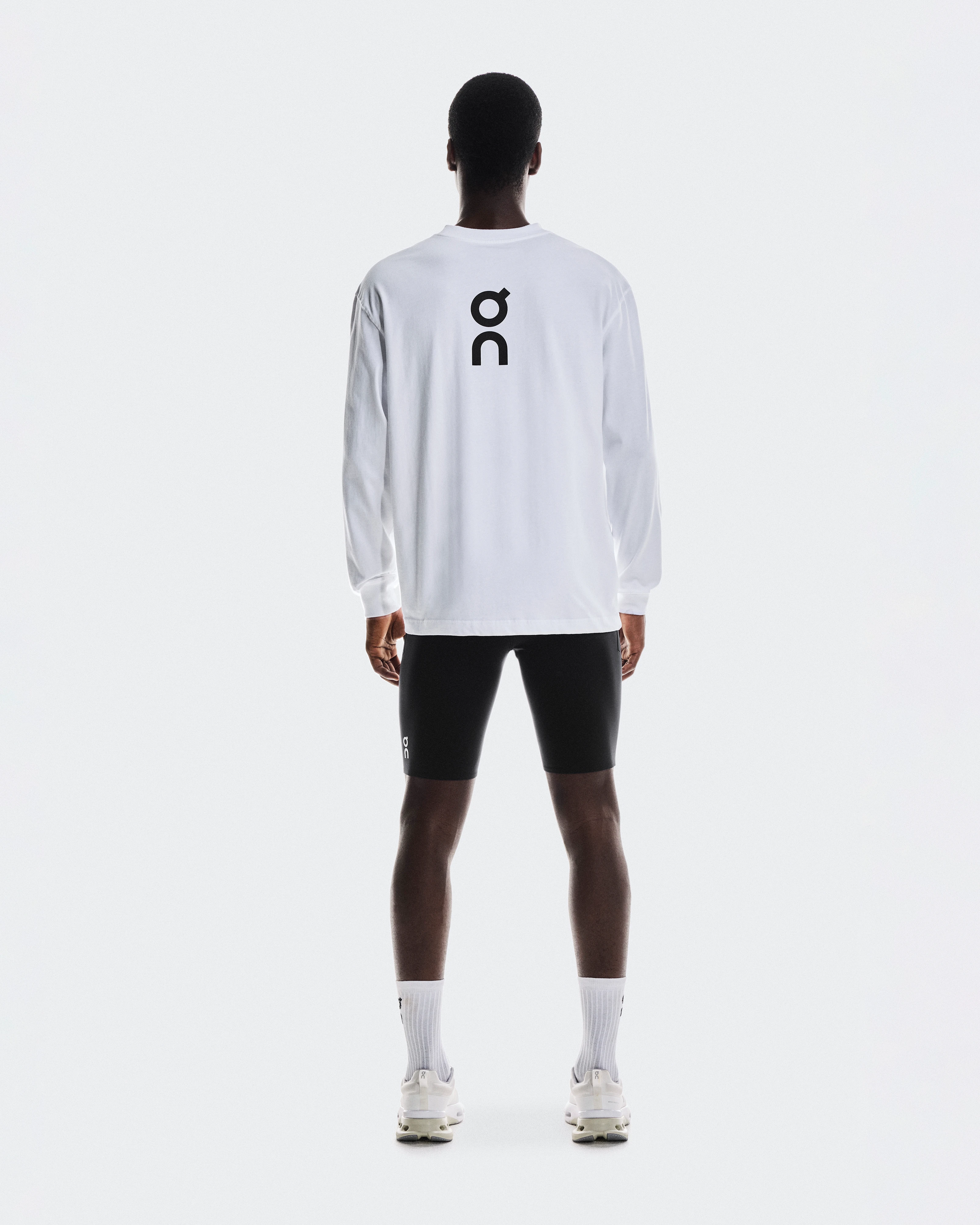 On Train Tights 1/2 Black Homme Leggings