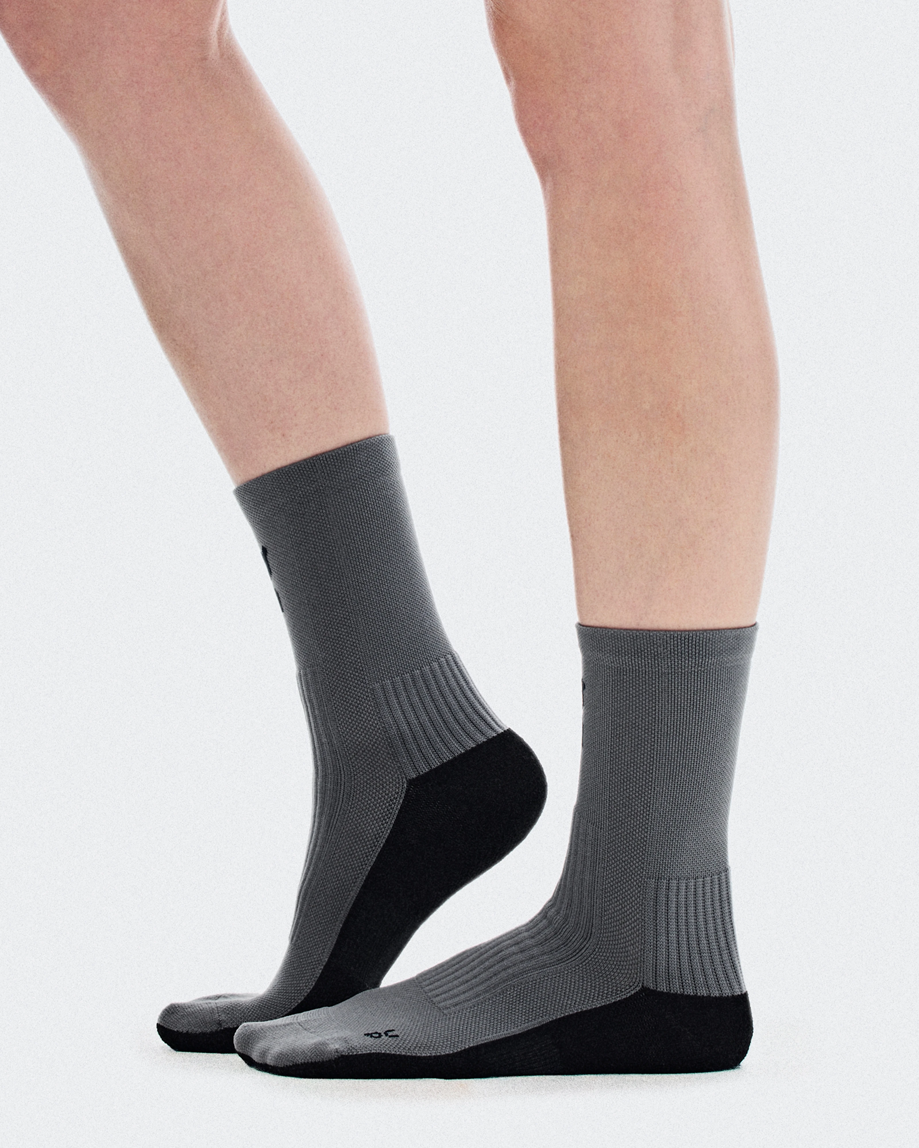 On Trail Sock High 2P Frost & Rock Unisexe Chaussettes